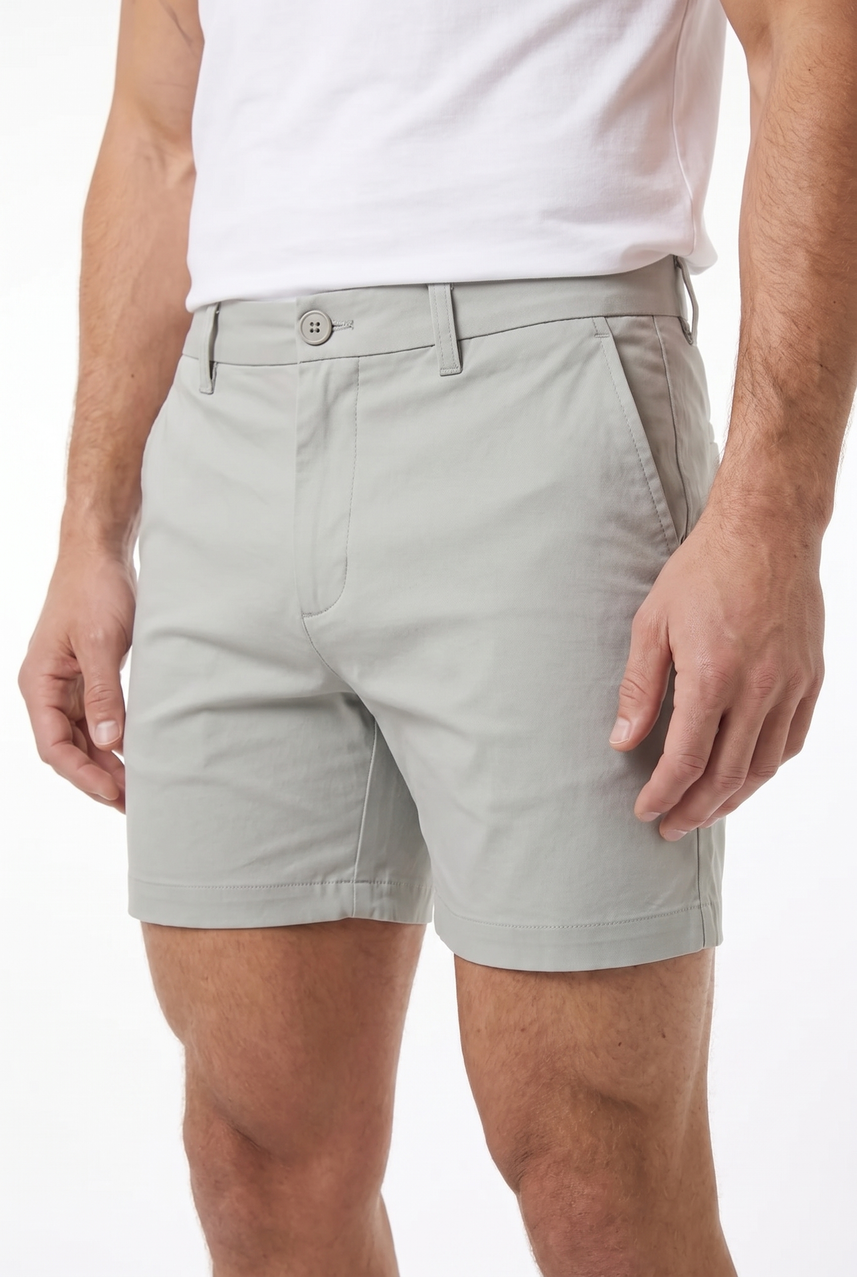 Men's Muscle Fit Chino Shorts | Blackstone London