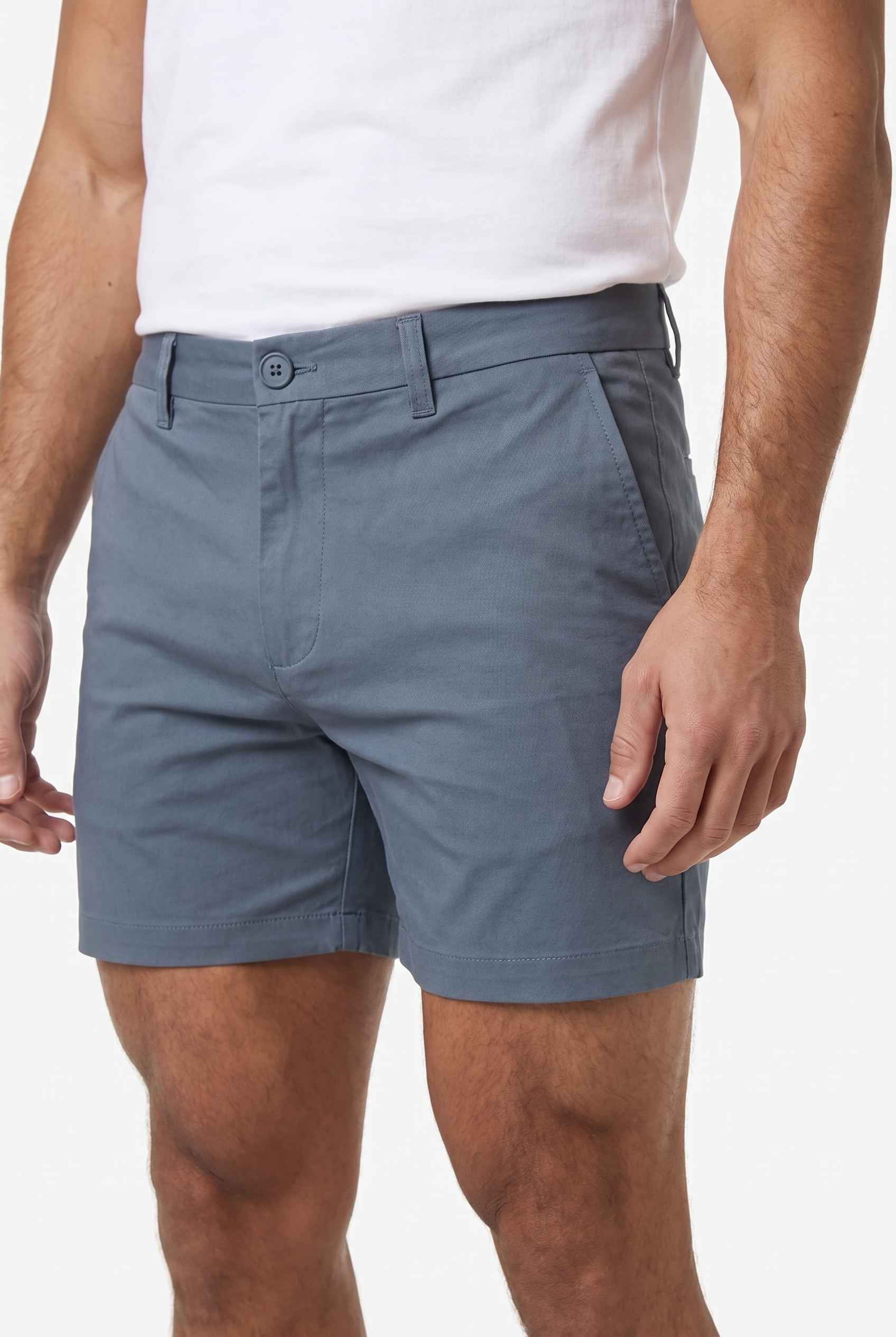 Men's Muscle Fit Chino Shorts | Blackstone London