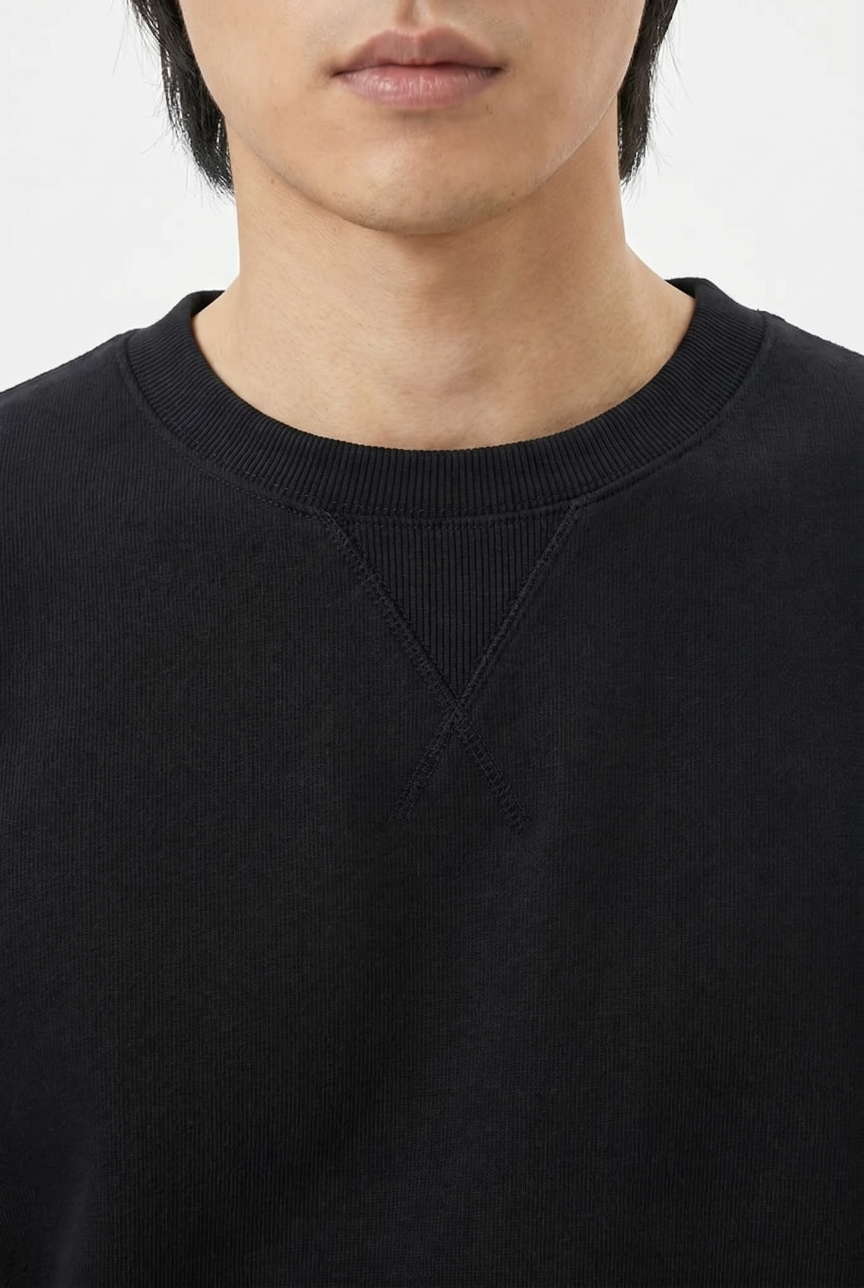 Men's Loopback Crewneck Sweatshirt | Blackstone London