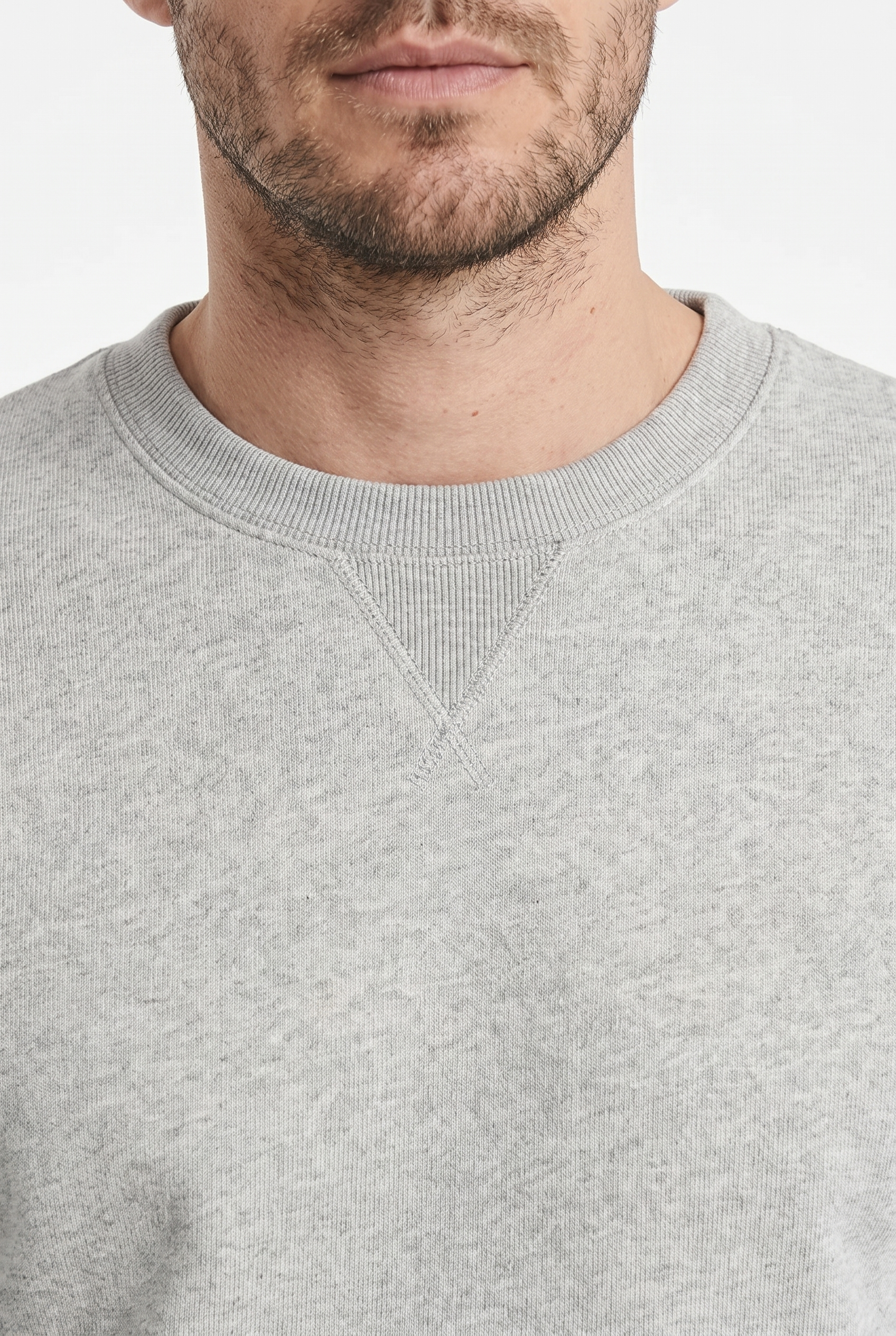 Men's Loopback Crewneck Sweatshirt | Blackstone London