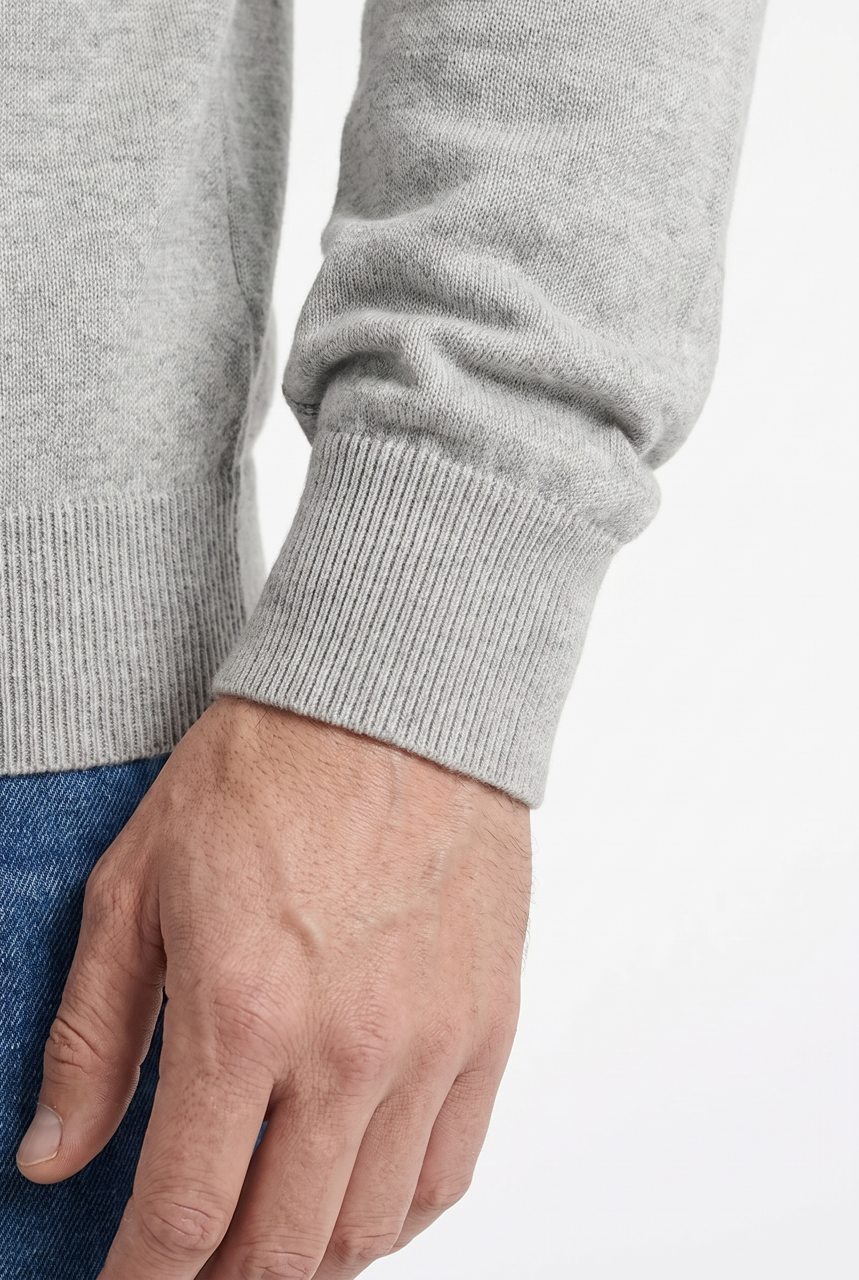 Men's Loopback Crewneck Sweatshirt | Blackstone London