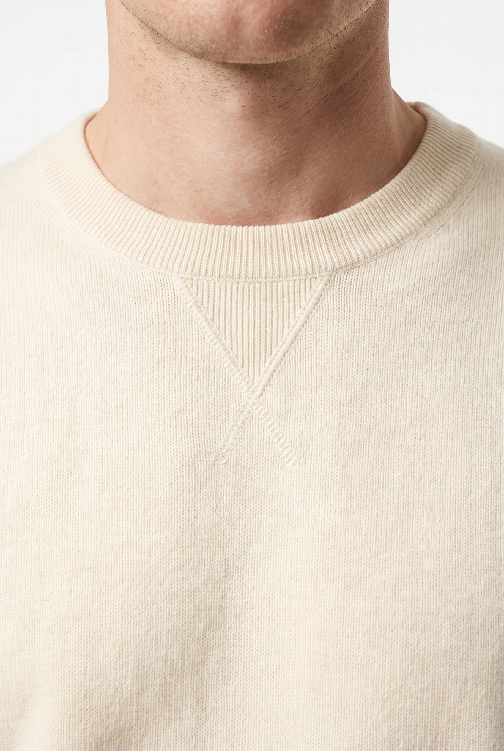 Men's Loopback Crewneck Sweatshirt | Blackstone London