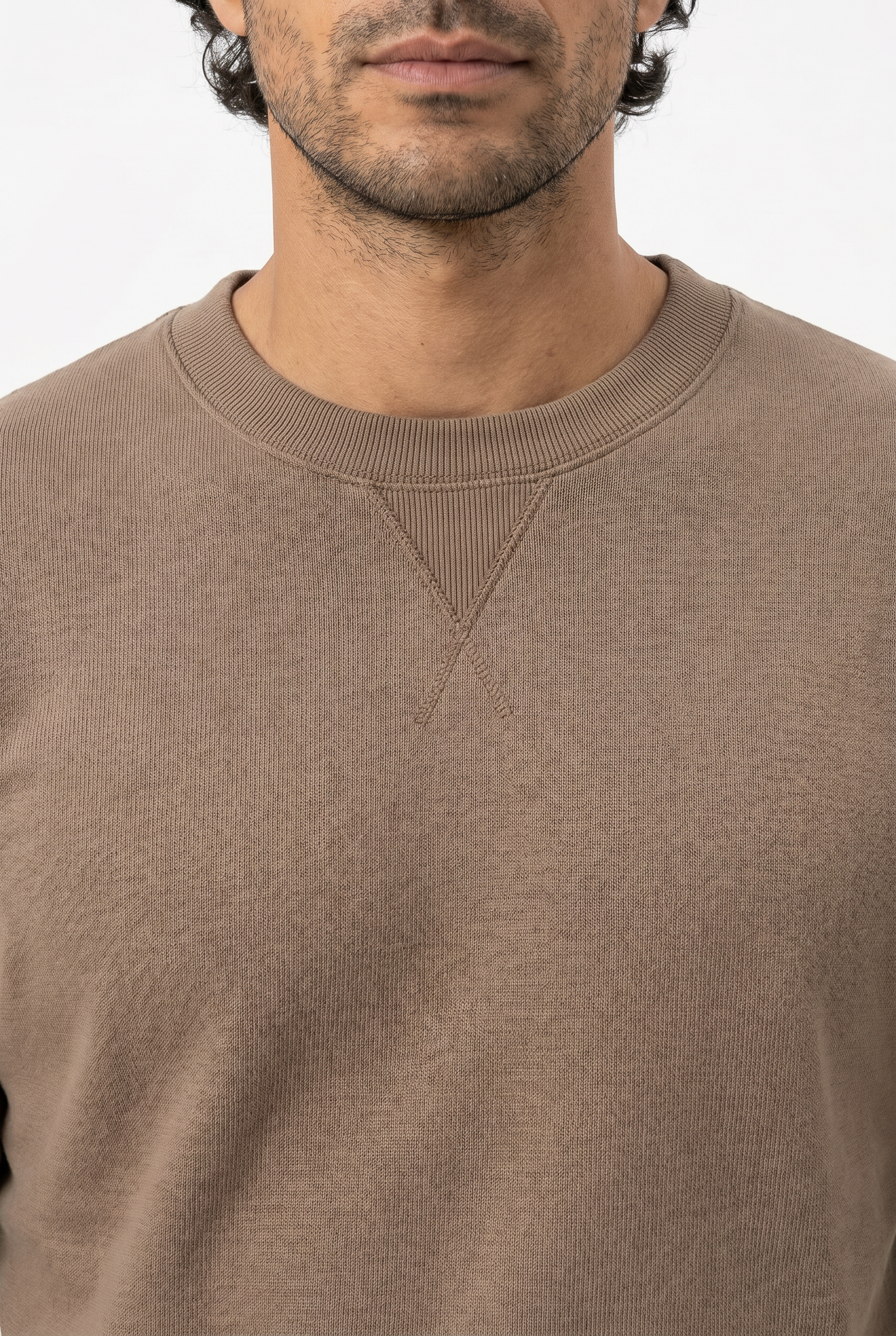 Men's Loopback Crewneck Sweatshirt | Blackstone London