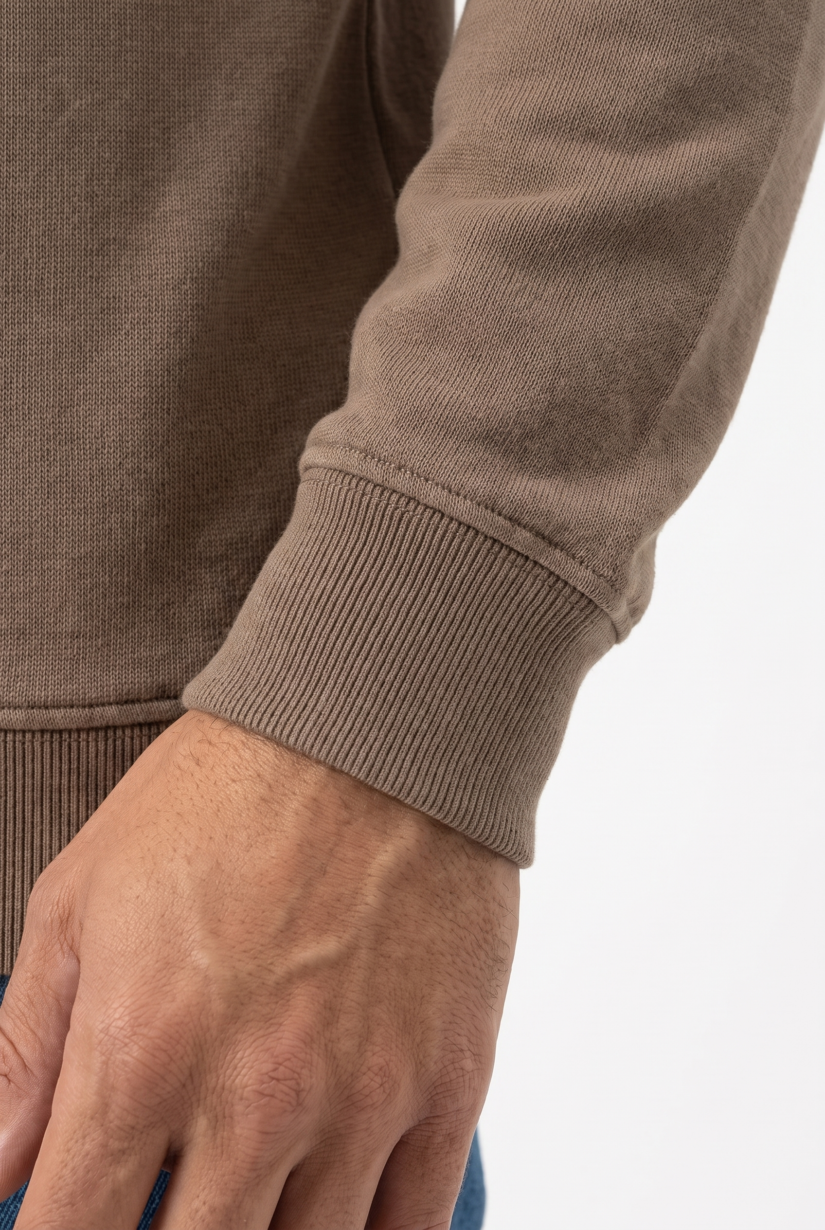 Men's Loopback Crewneck Sweatshirt | Blackstone London