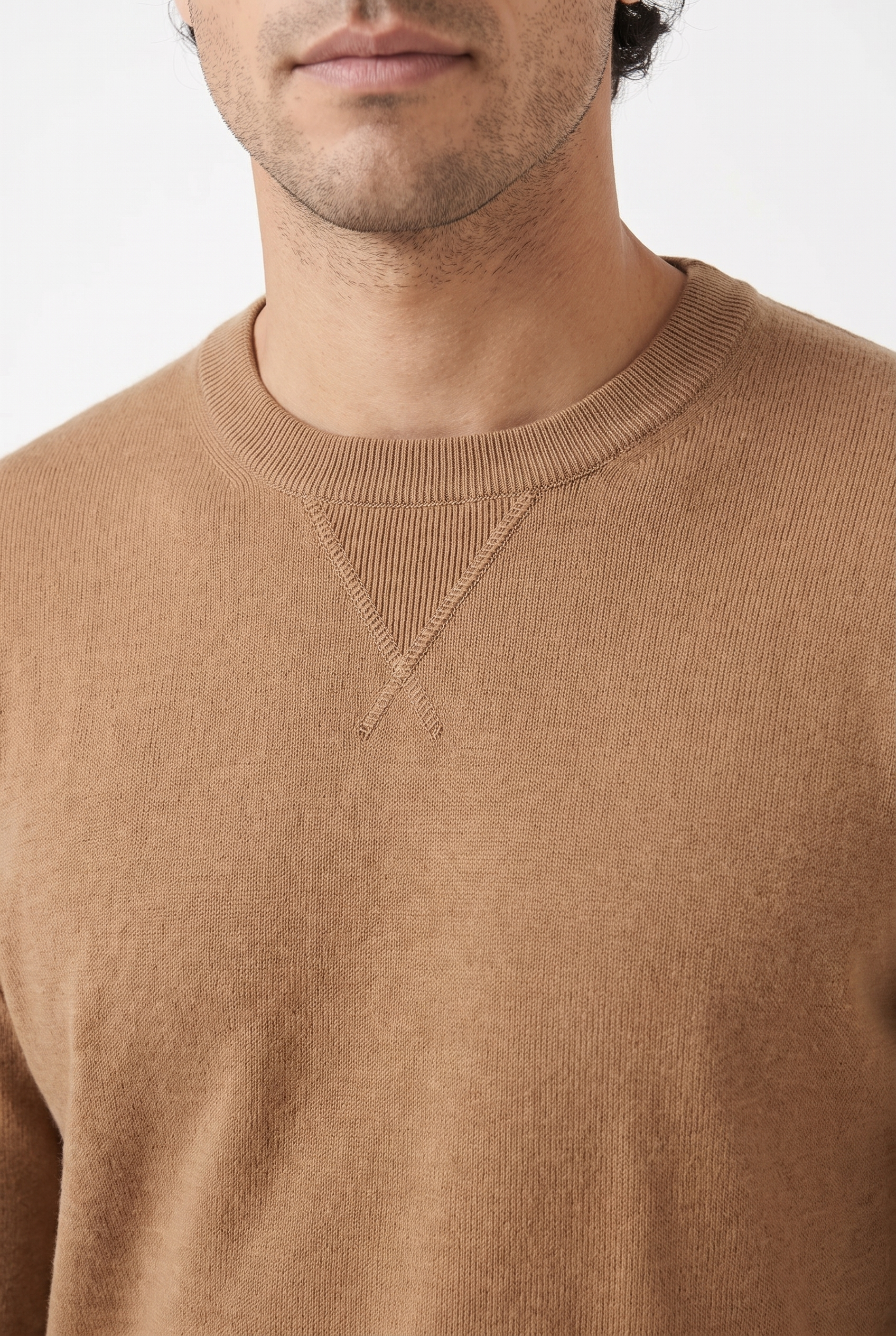 Men's Loopback Crewneck Sweatshirt | Blackstone London