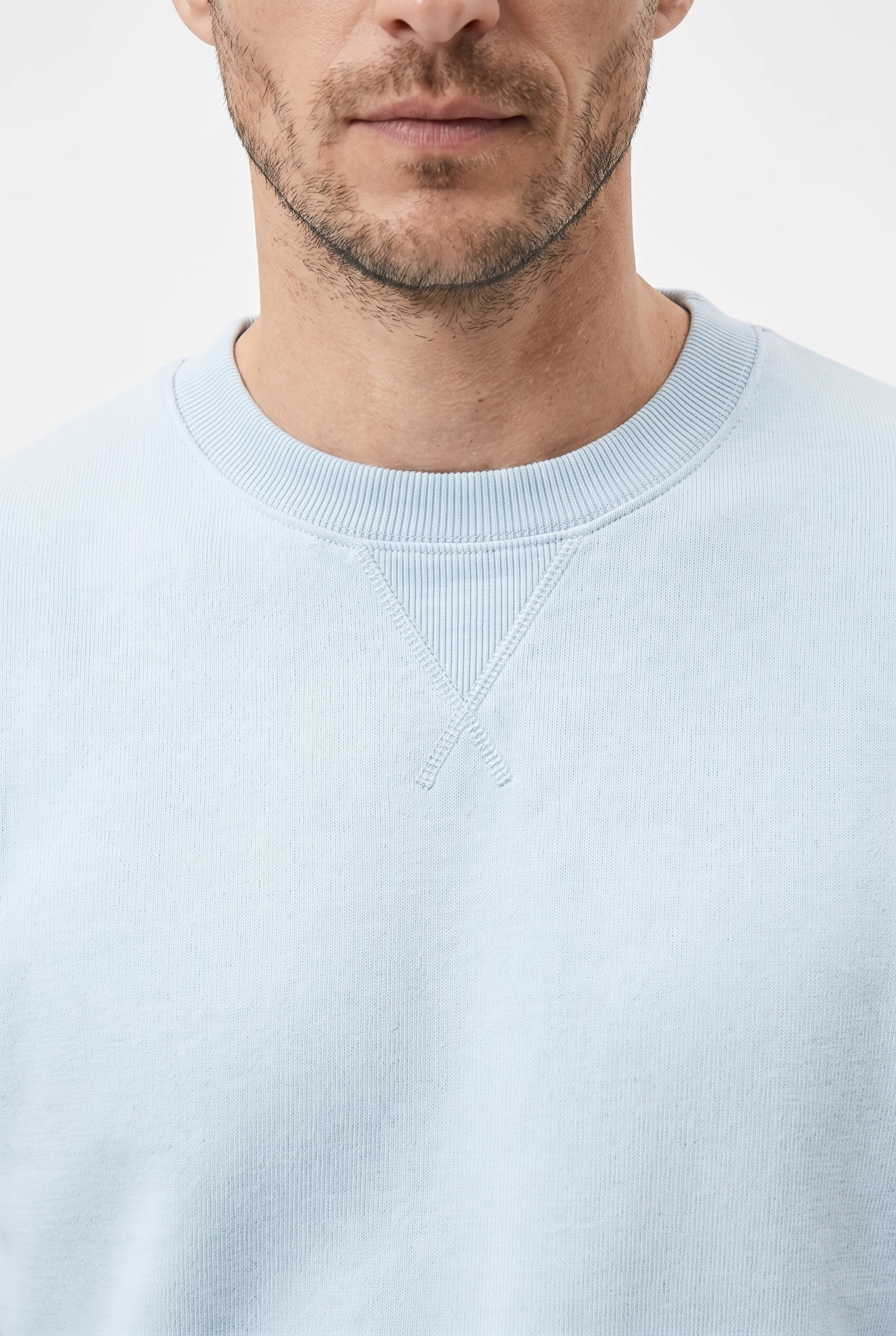 Men's Loopback Crewneck Sweatshirt | Blackstone London