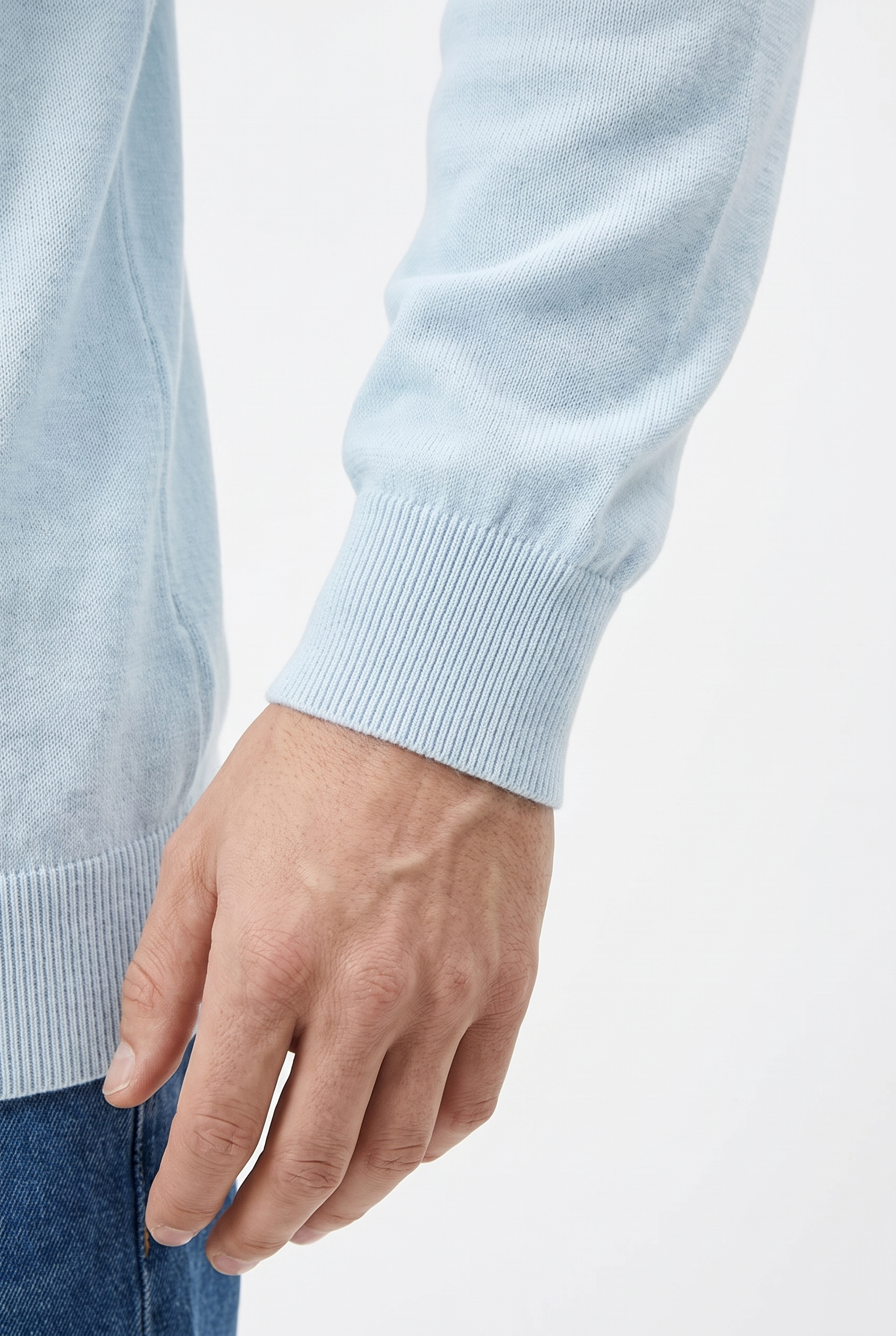 Men's Loopback Crewneck Sweatshirt | Blackstone London
