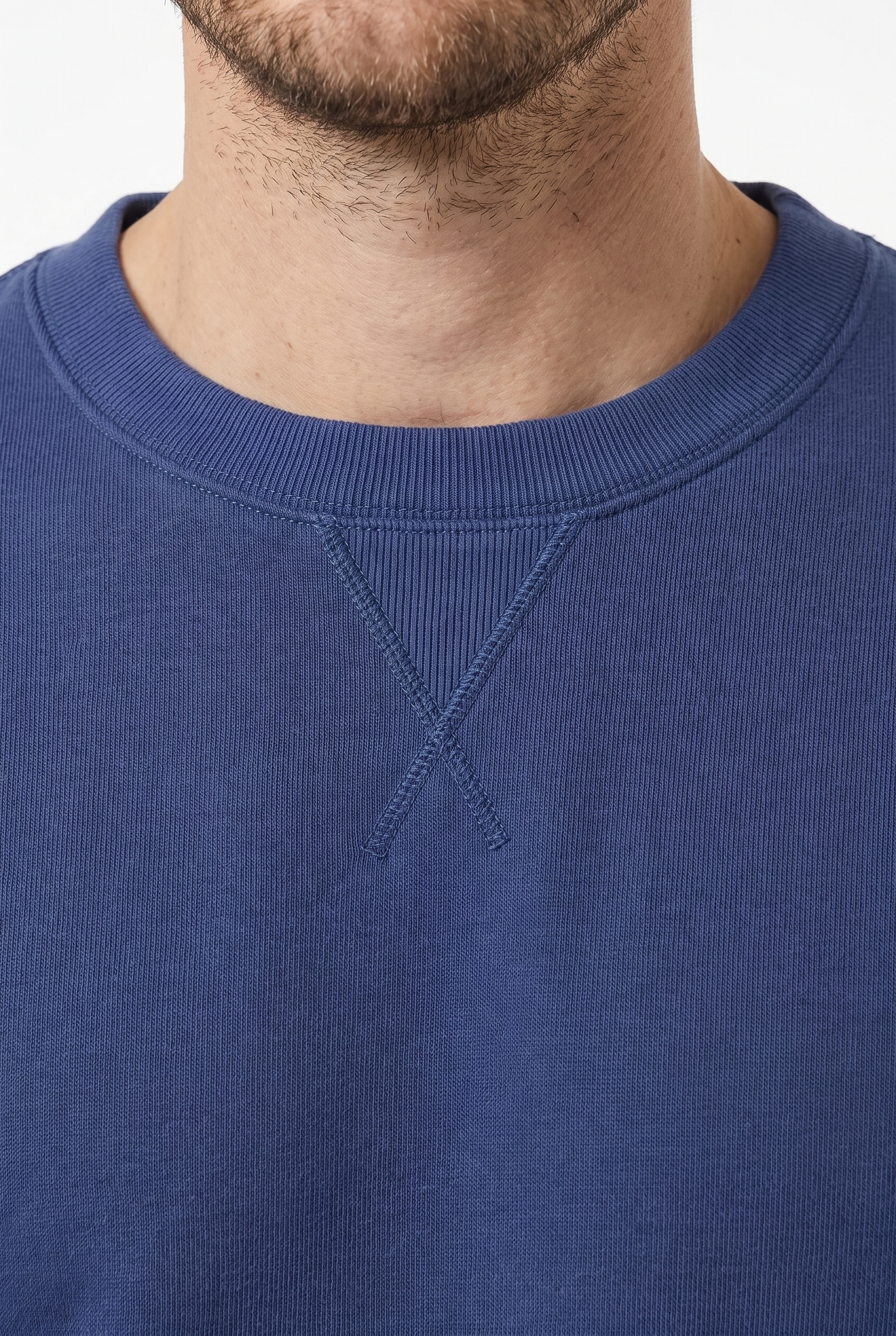 Men's Loopback Crewneck Sweatshirt | Blackstone London