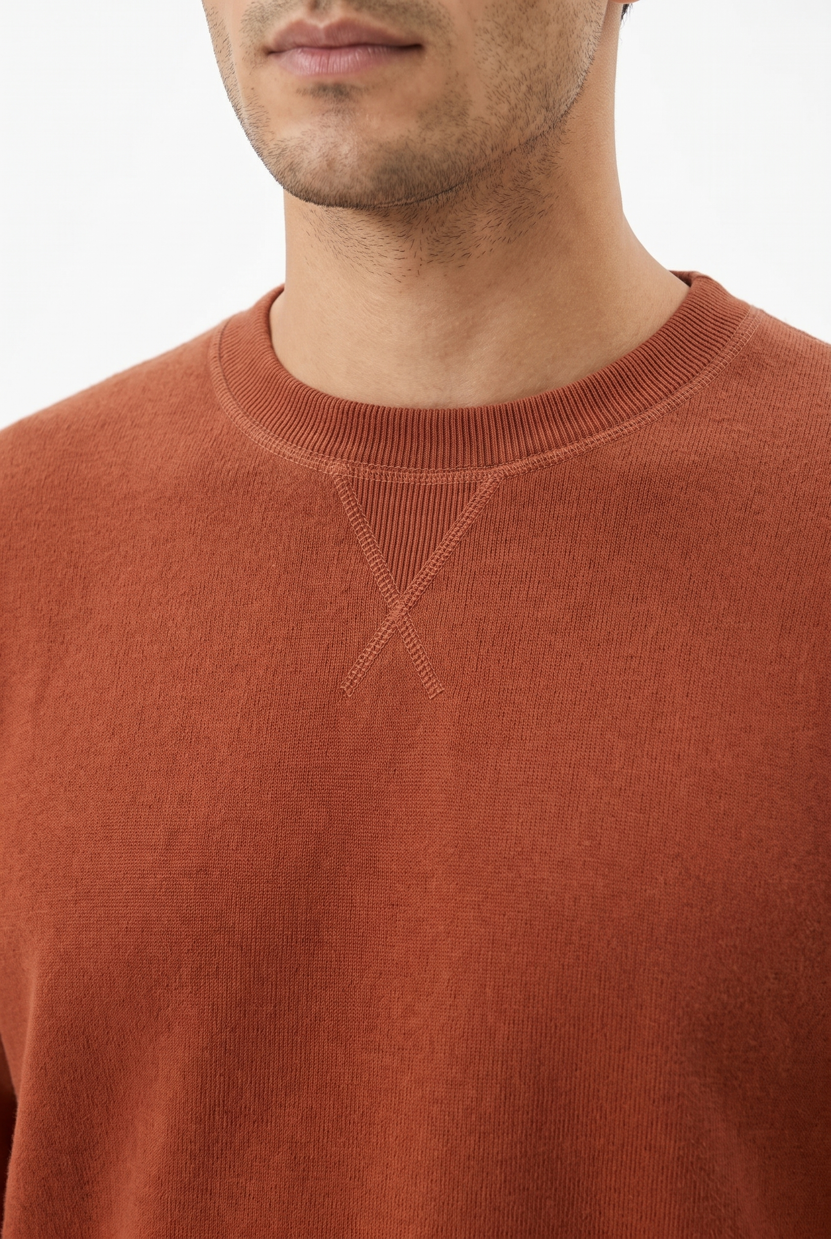 Men's Loopback Crewneck Sweatshirt | Blackstone London