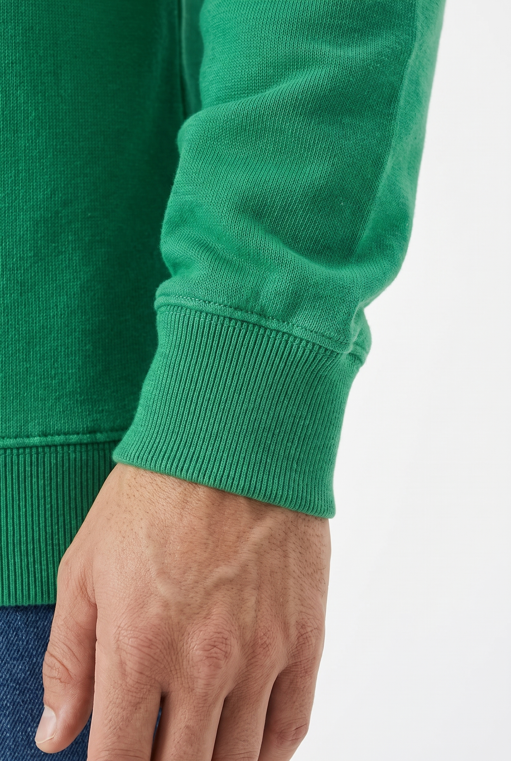 Men's Loopback Crewneck Sweatshirt | Blackstone London