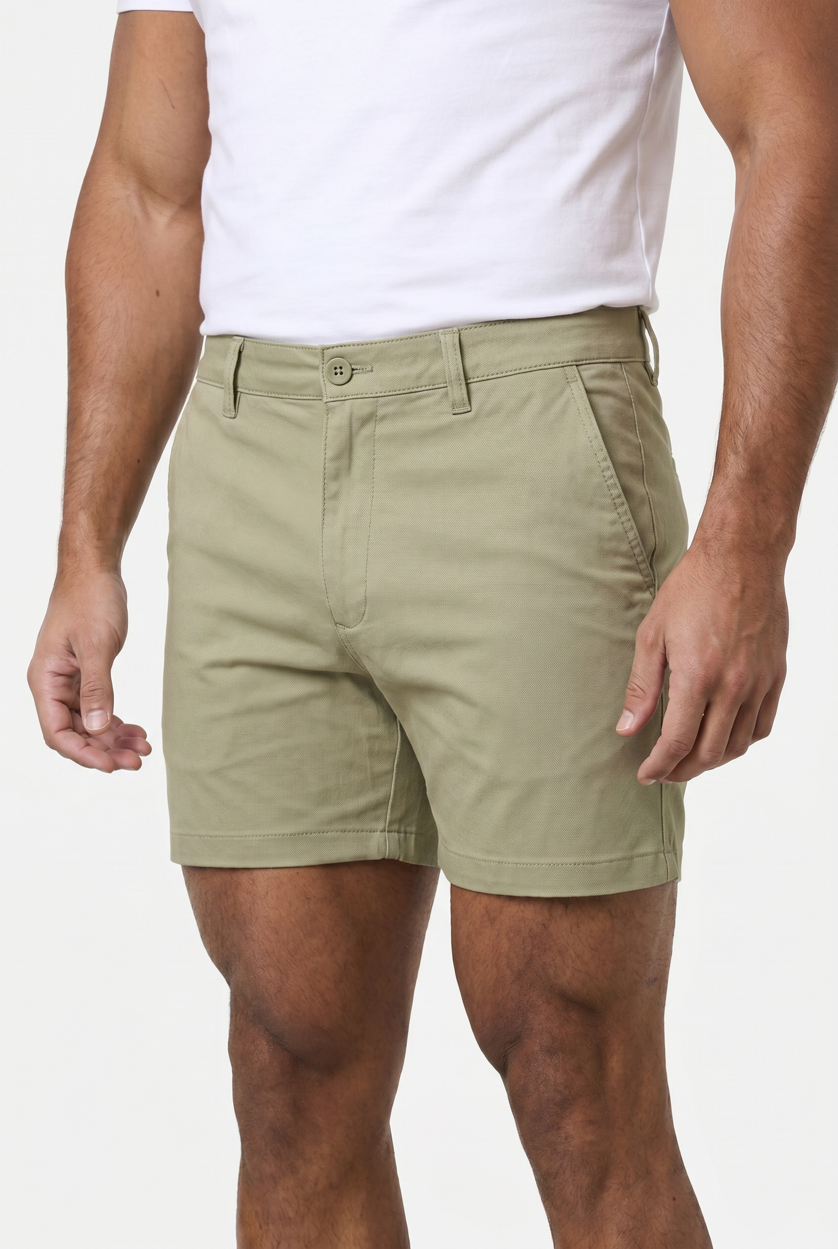 Men's Muscle Fit Chino Shorts | Blackstone London