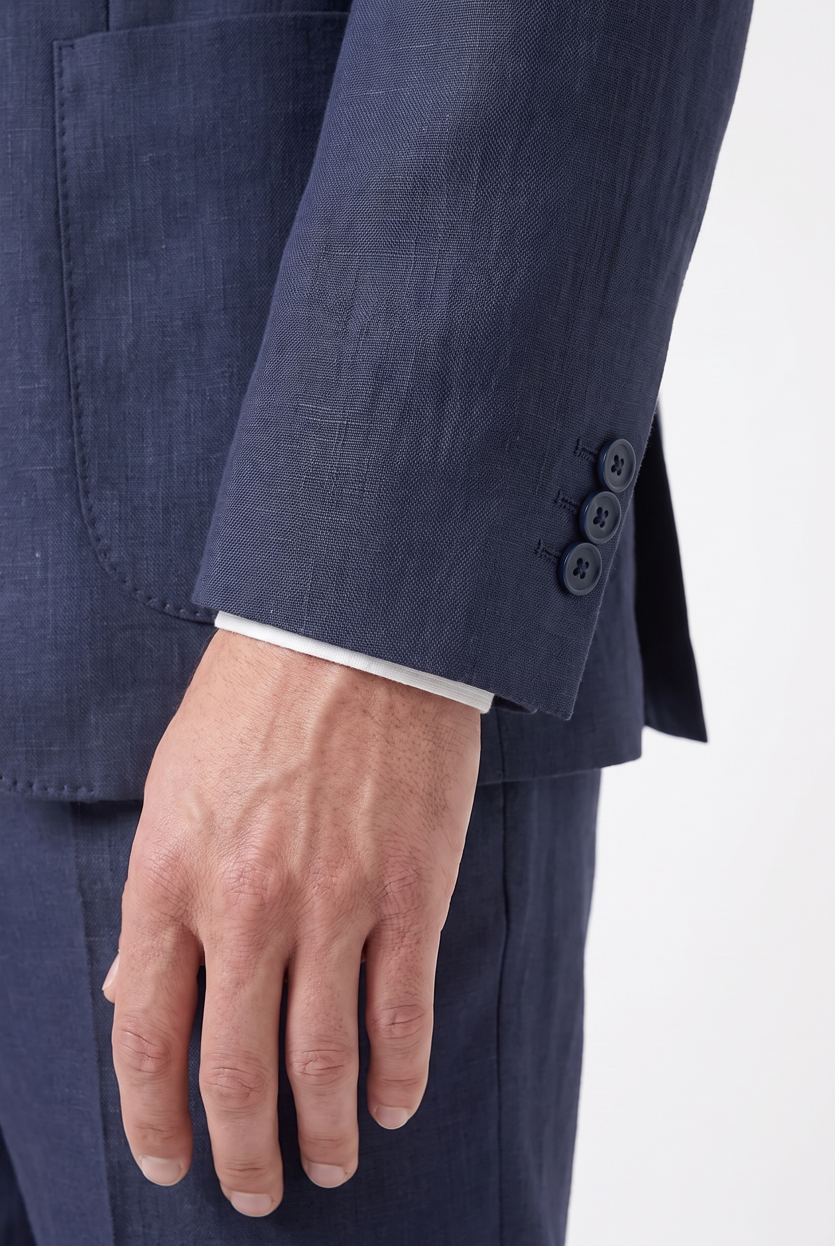 Men's Linen Tailored Blazer | Blackstone London