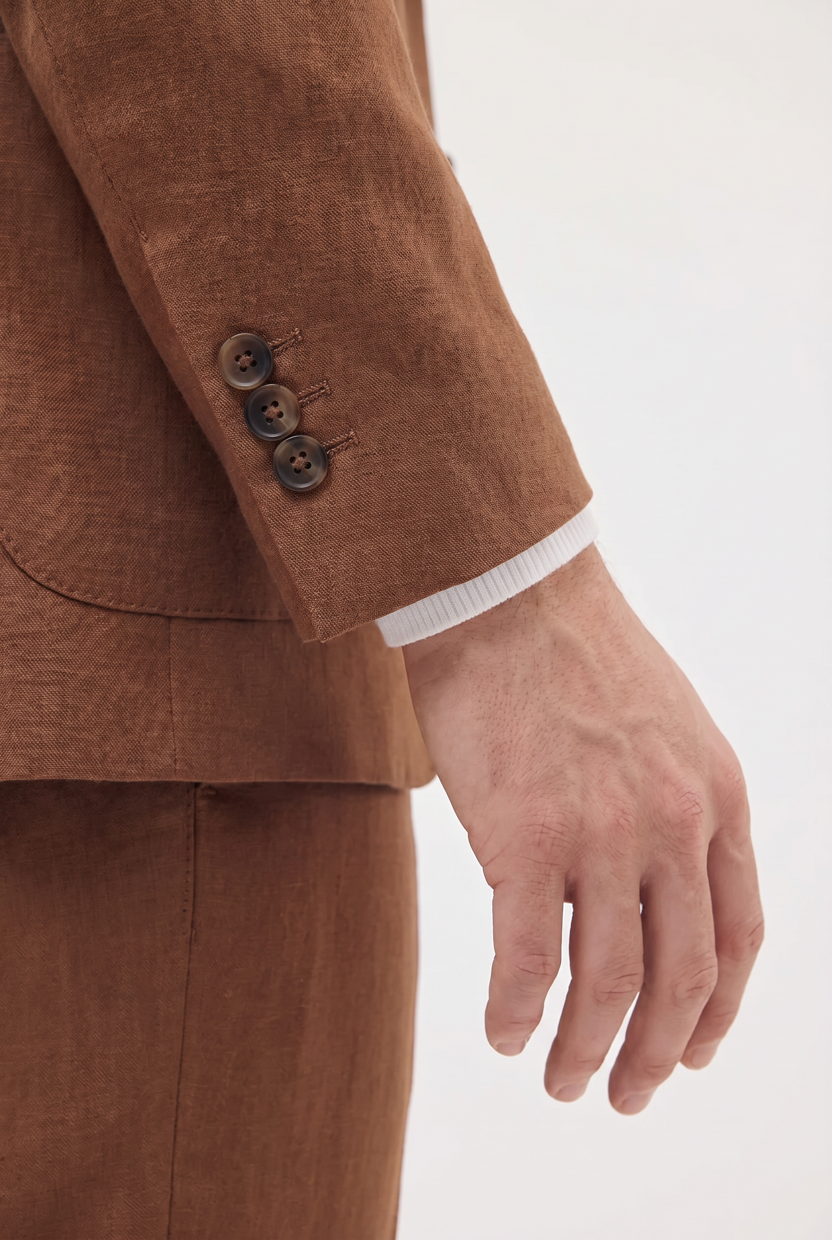 Men's Linen Tailored Blazer | Blackstone London