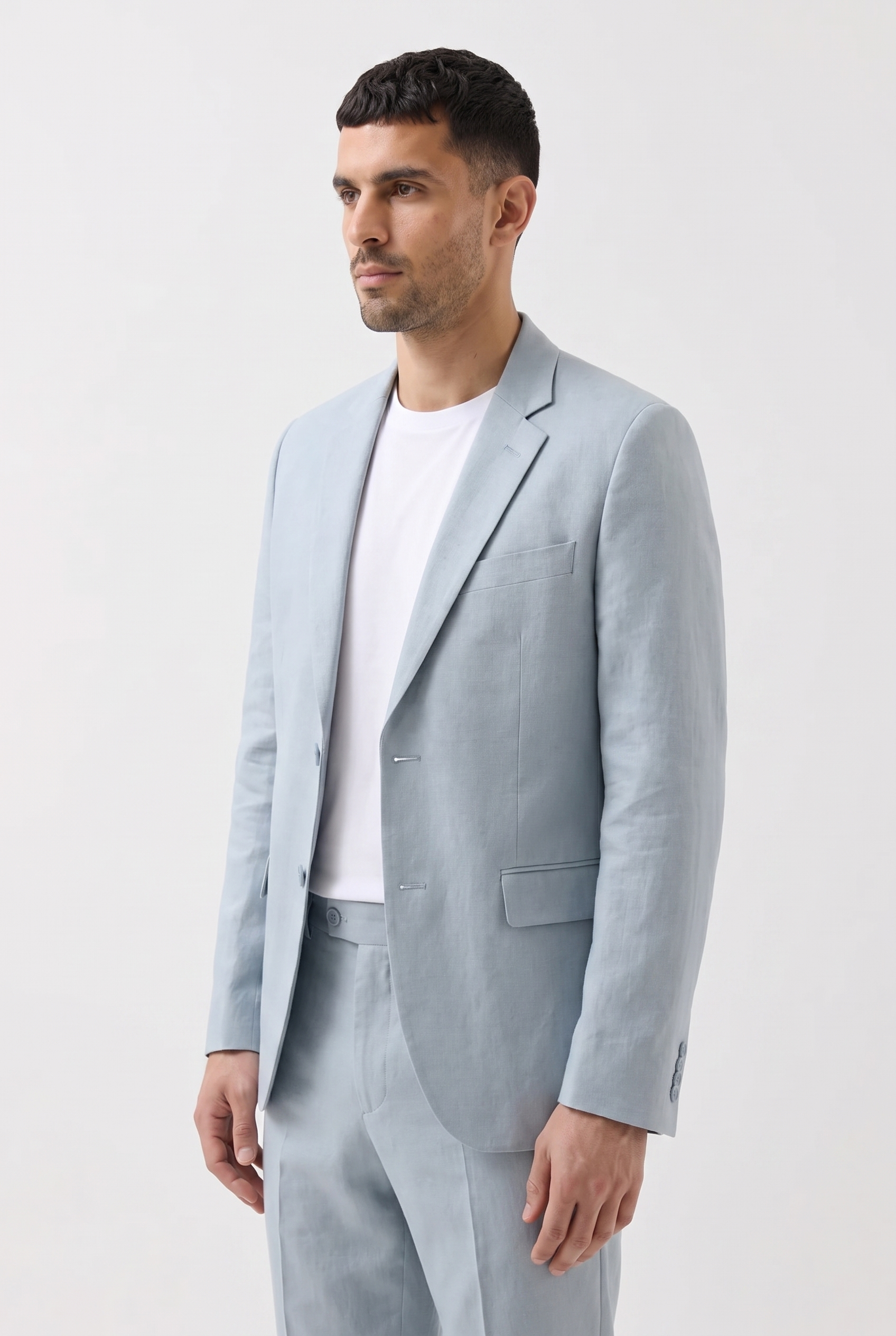 Men's Linen Tailored Blazer | Blackstone London