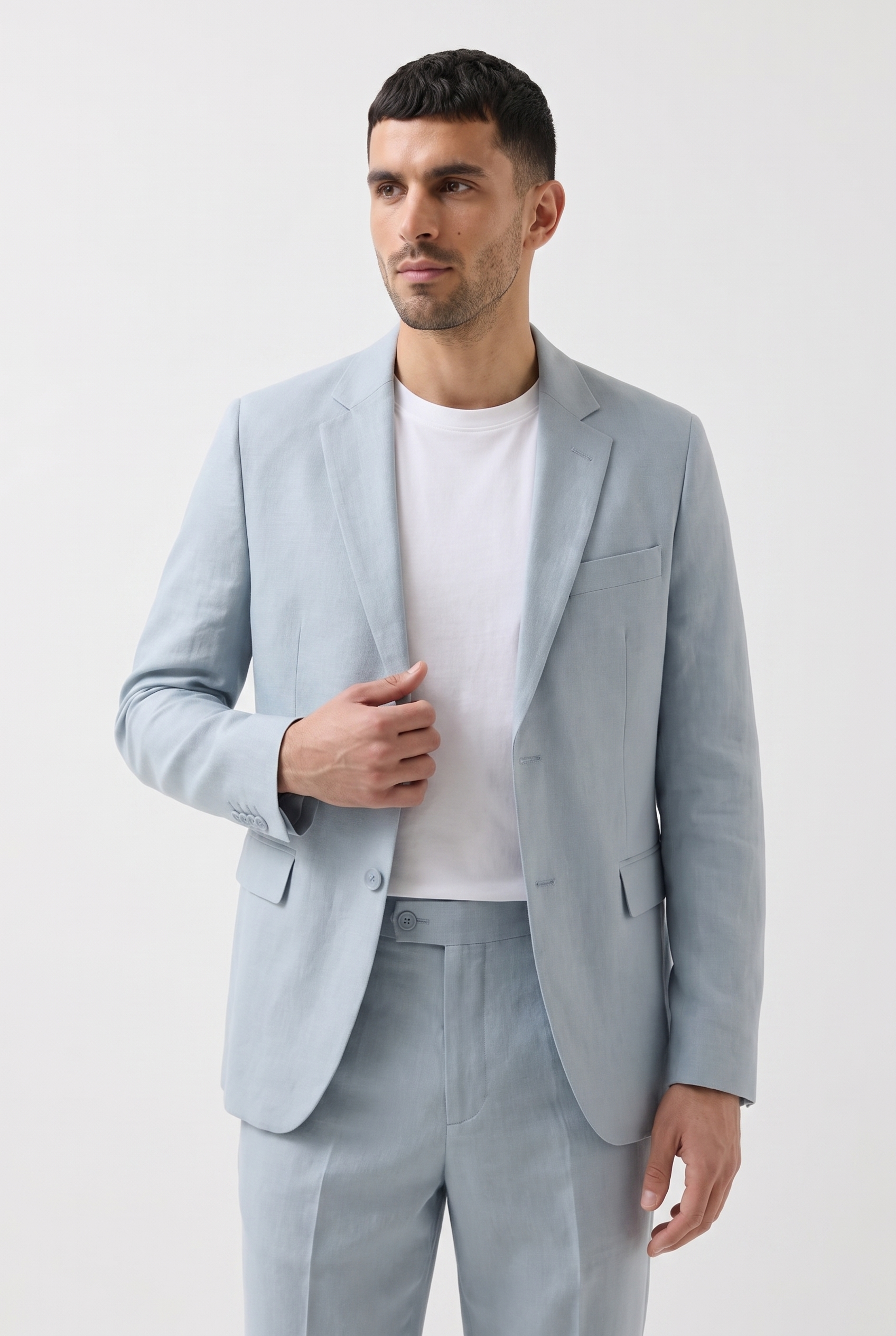 Men's Linen Tailored Blazer | Blackstone London