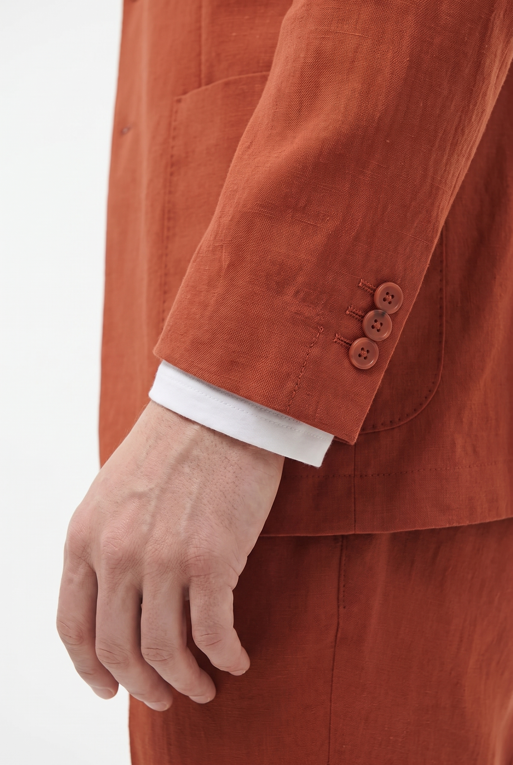 Men's Linen Tailored Blazer | Blackstone London