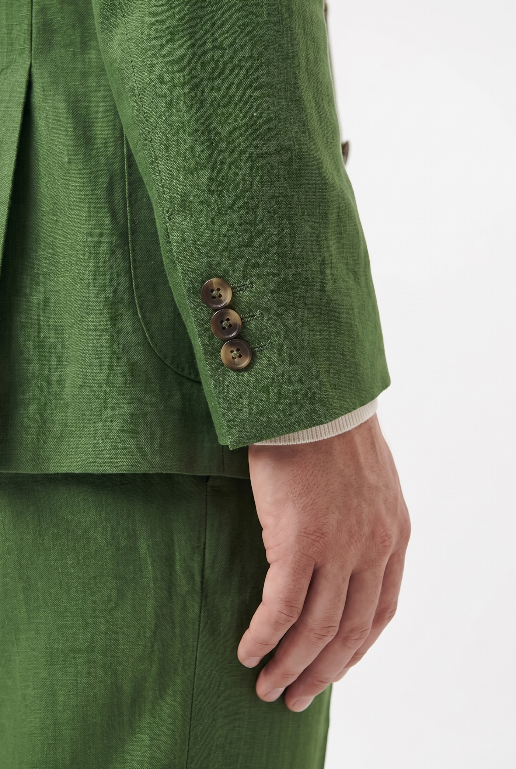 Men's Linen Tailored Blazer | Blackstone London