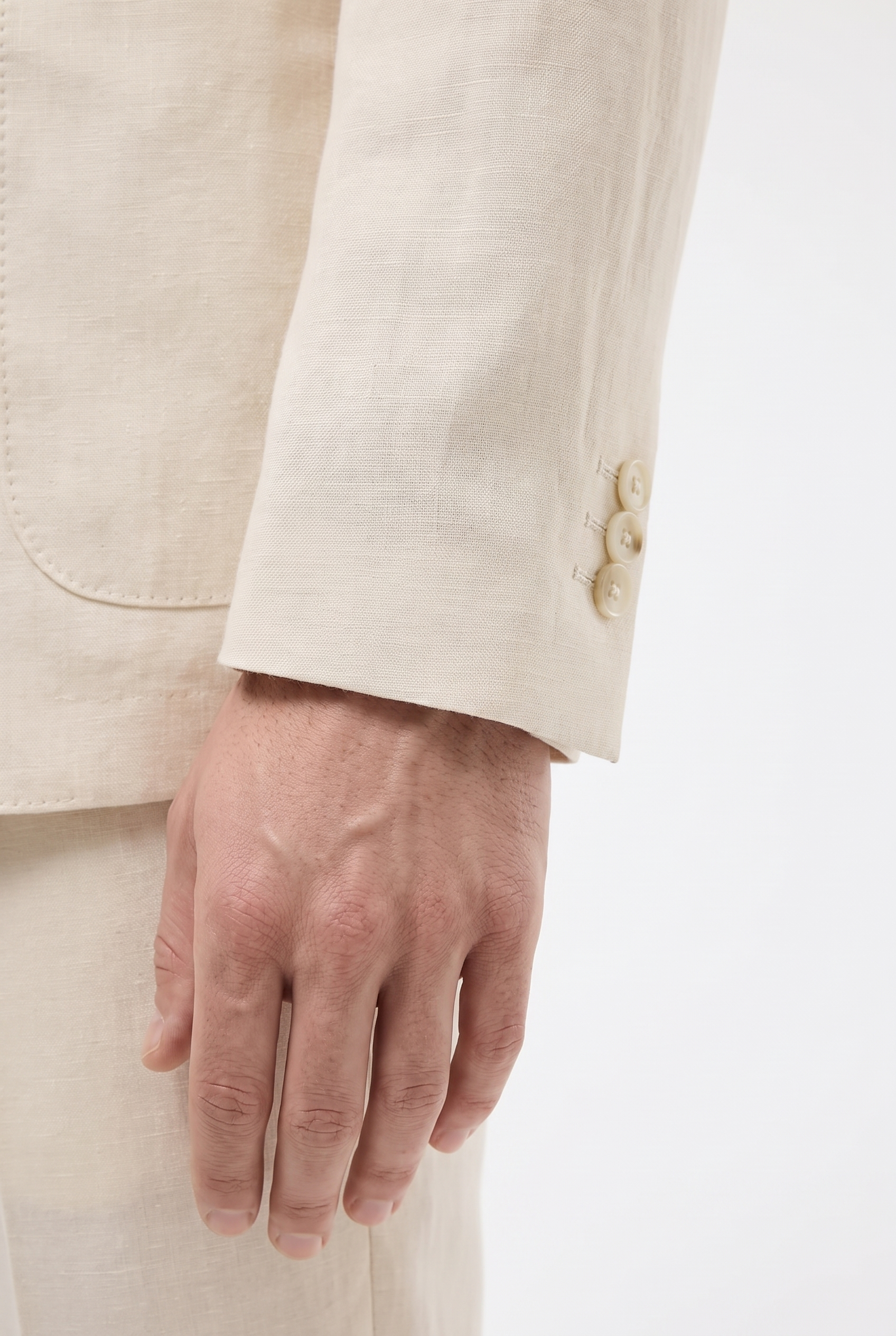 Men's Linen Tailored Blazer | Blackstone London