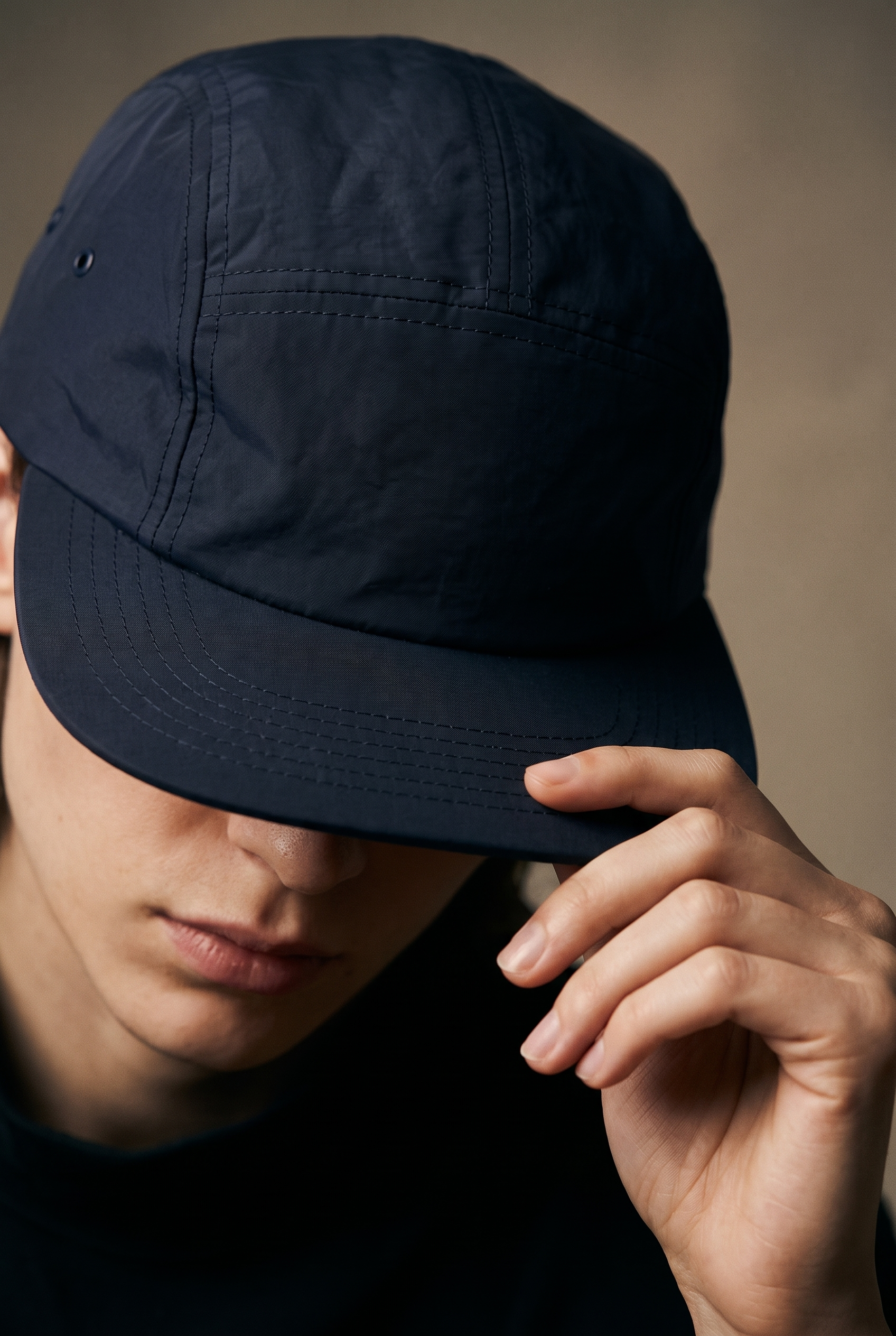 Men's Glare Technical 5-Panel Cap | Blackstone London