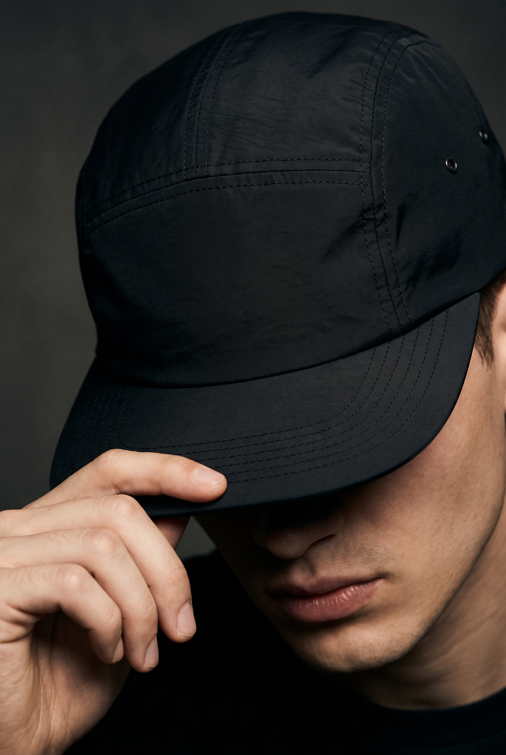 Men's Glare Technical 5-Panel Cap | Blackstone London