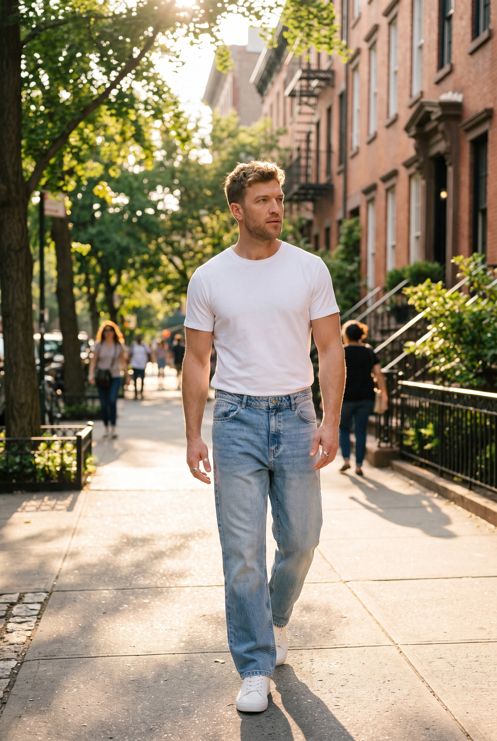 Men's Straight Fit Jeans | Blackstone London