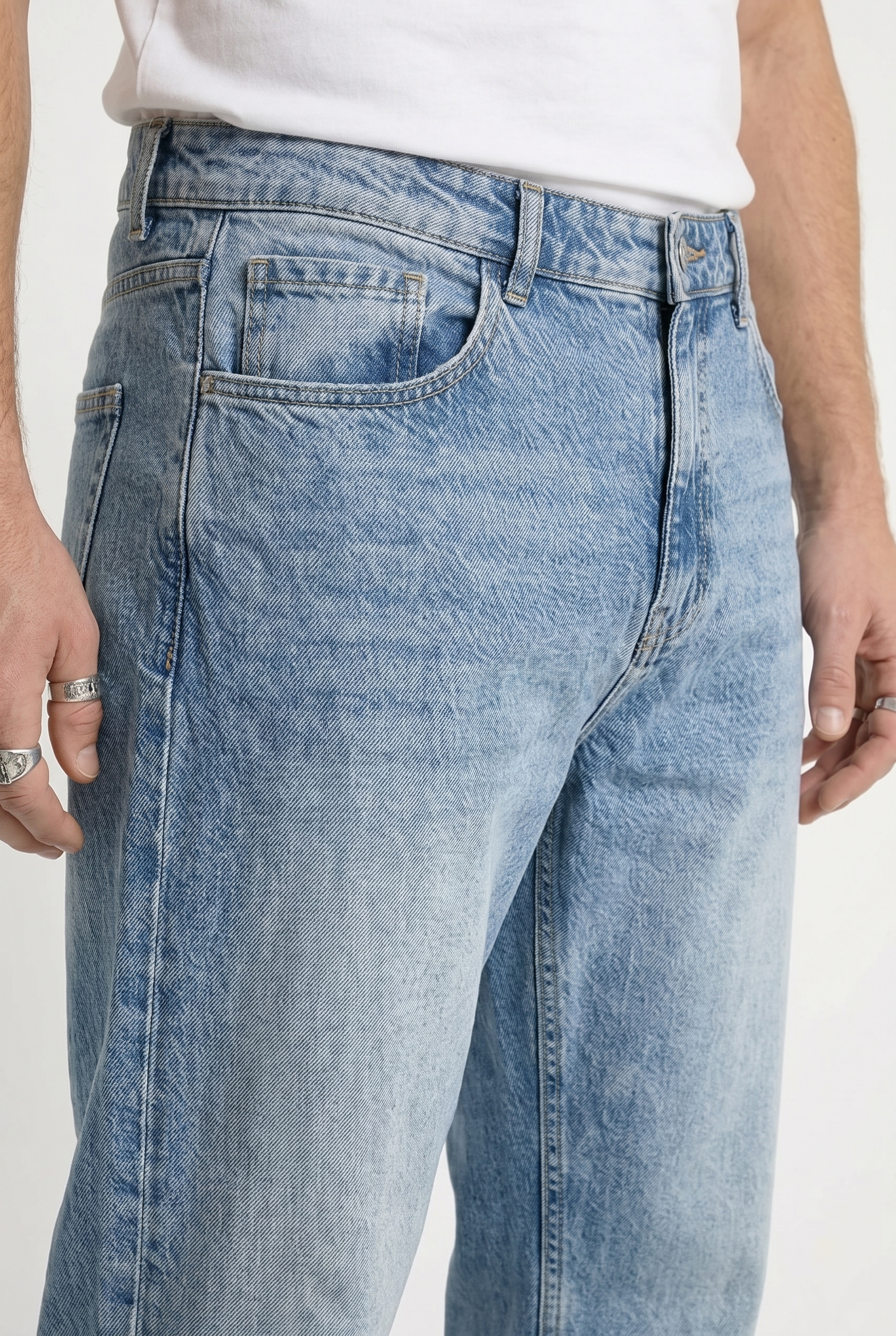 Men's Straight Fit Jeans | Blackstone London