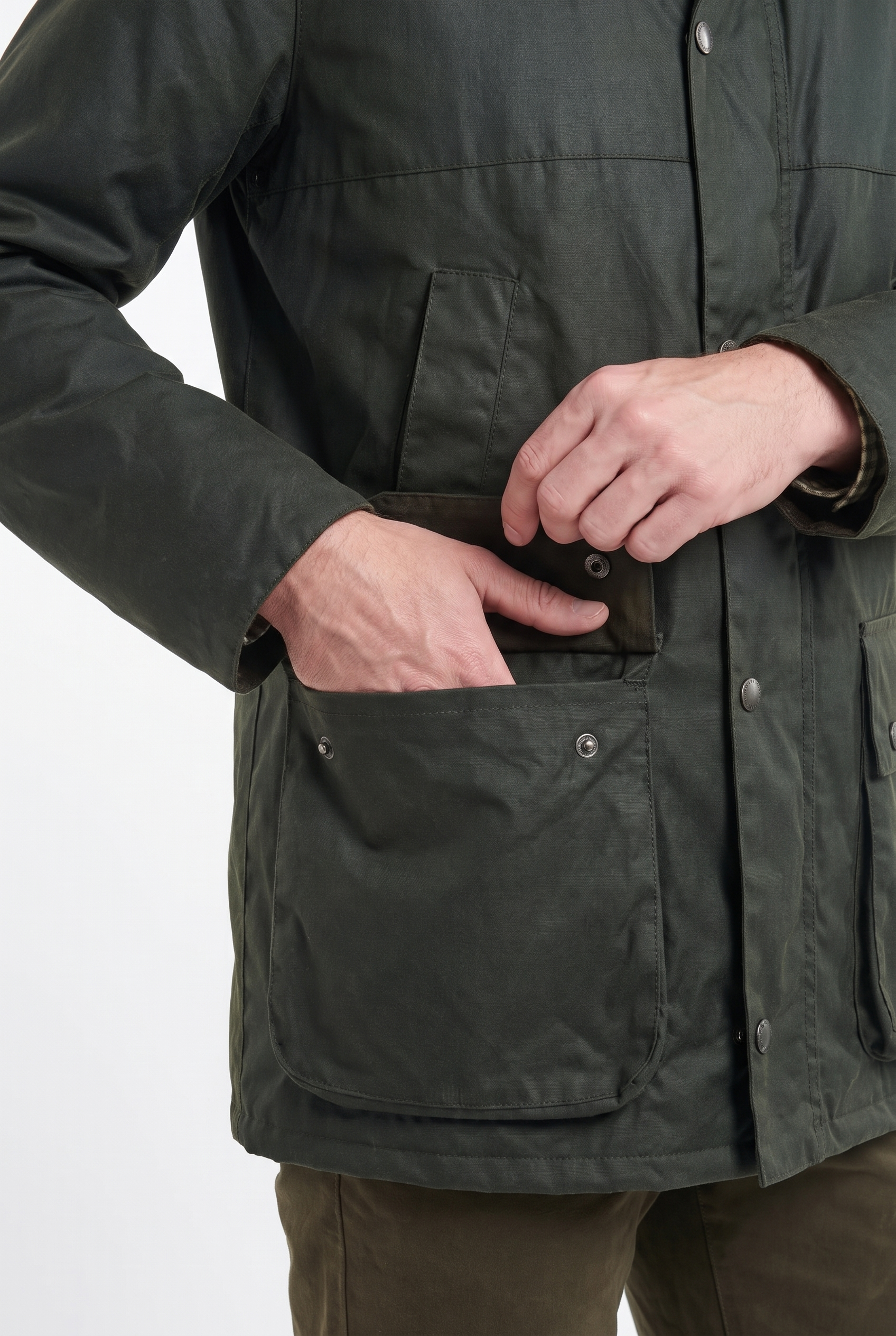 Men's Heritage Wax Field Jacket | Blackstone London