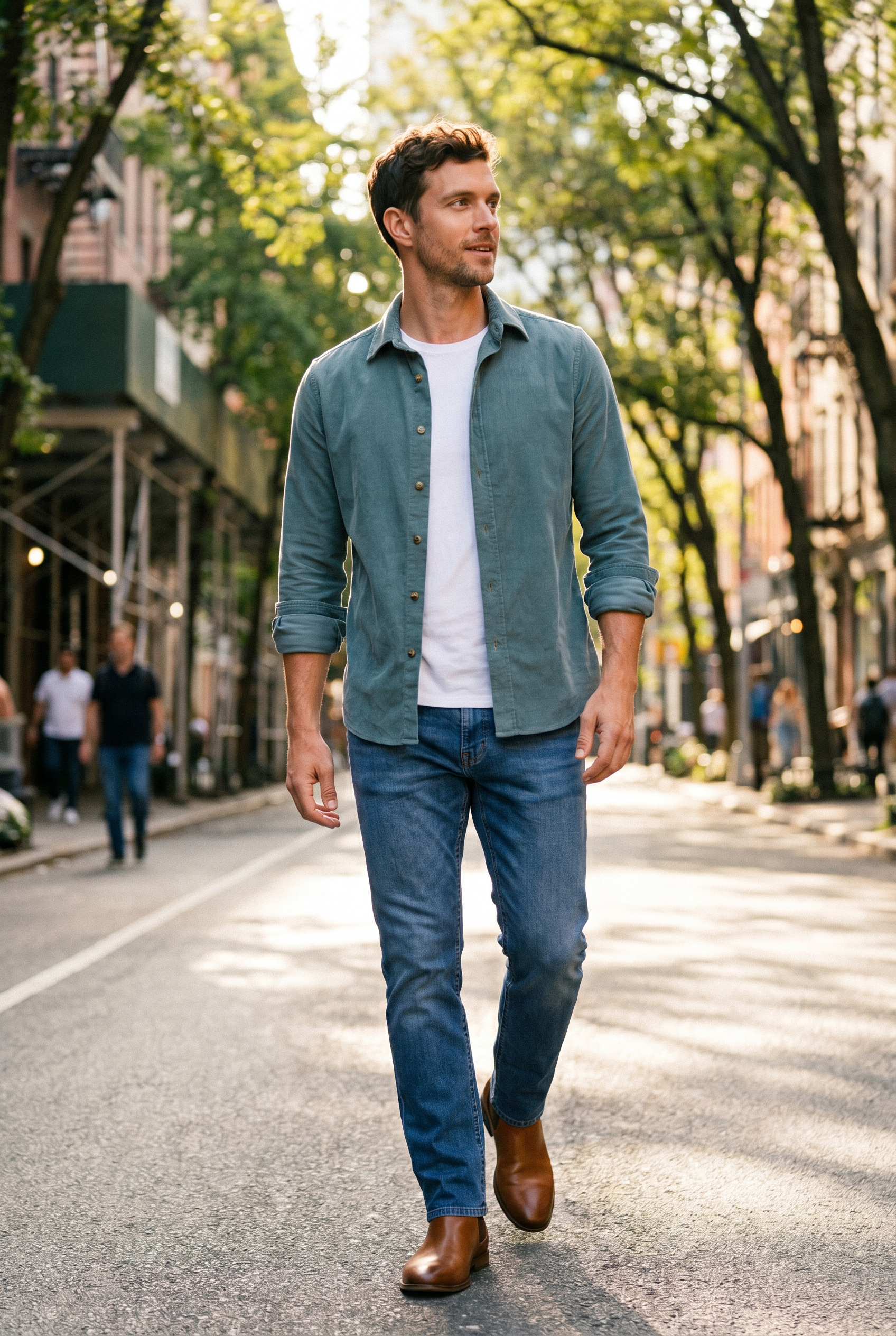 Men's Wyck Corduroy Shirt | Blackstone London