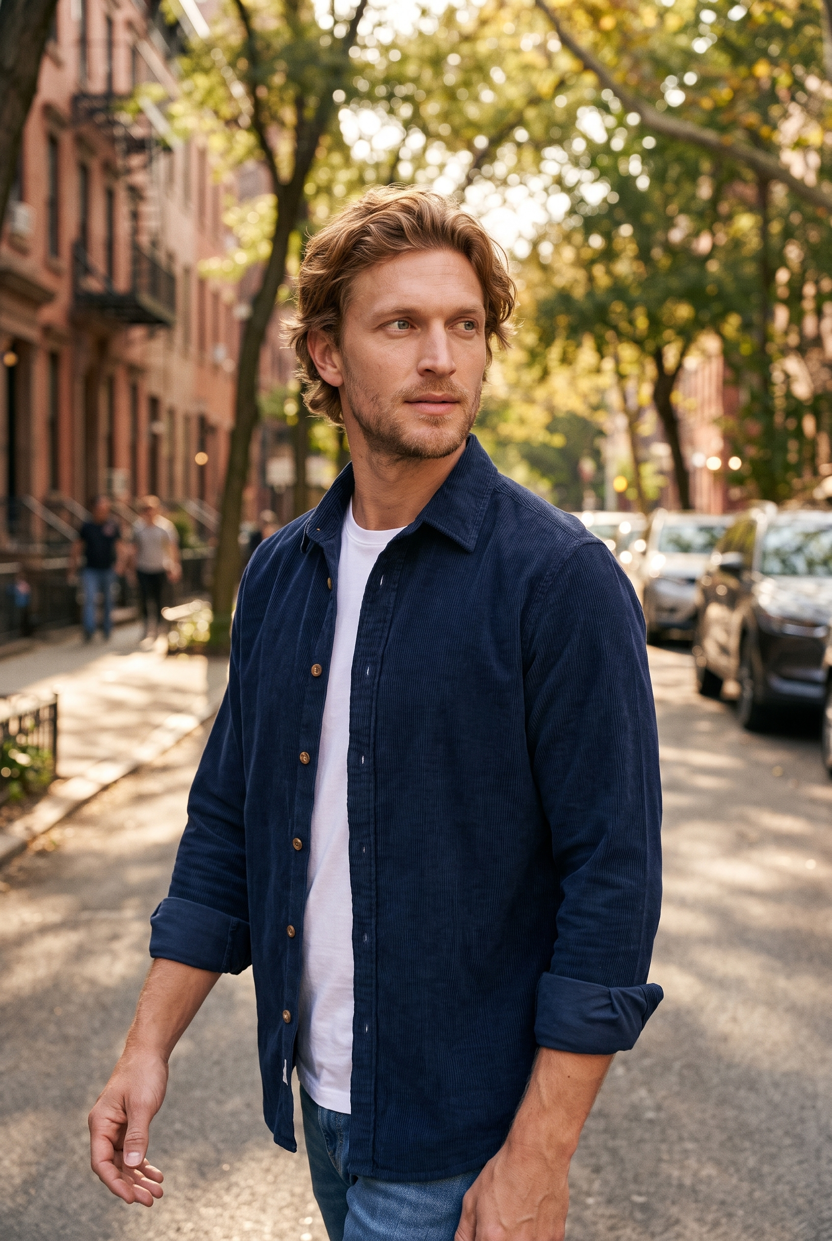 Men's Wyck Corduroy Shirt | Blackstone London