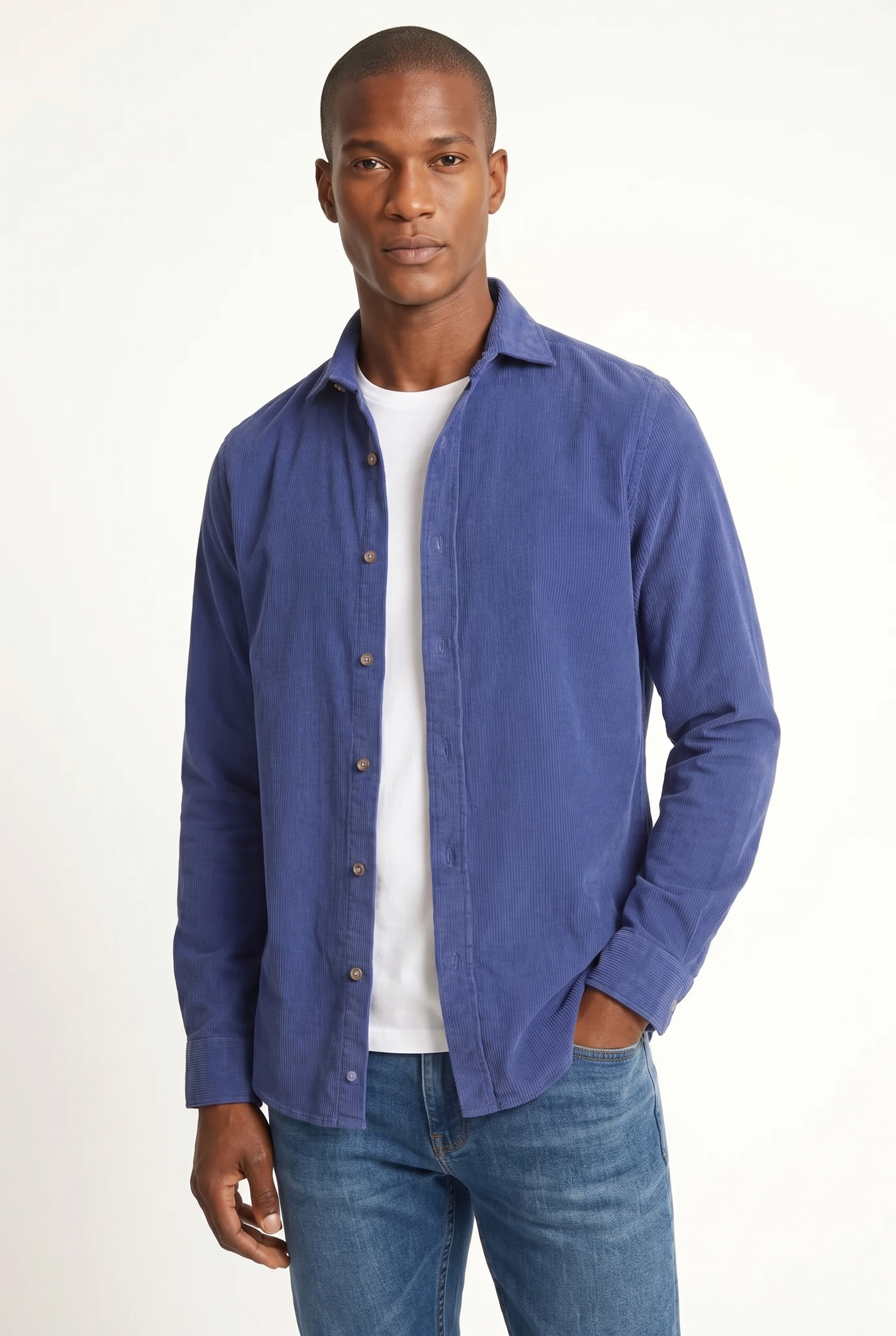 Men's Wyck Corduroy Shirt | Blackstone London