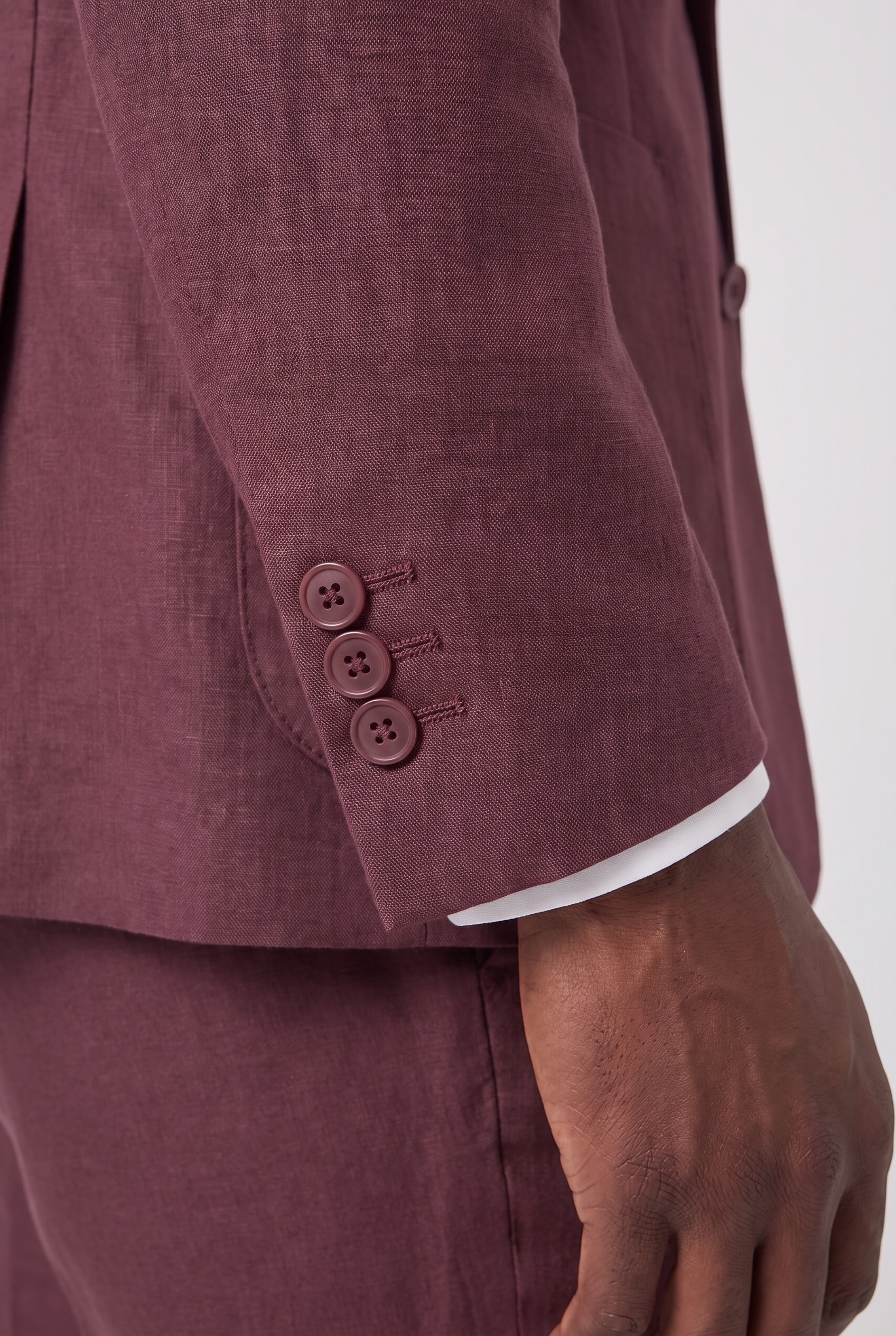 Men's Linen Tailored Blazer | Blackstone London