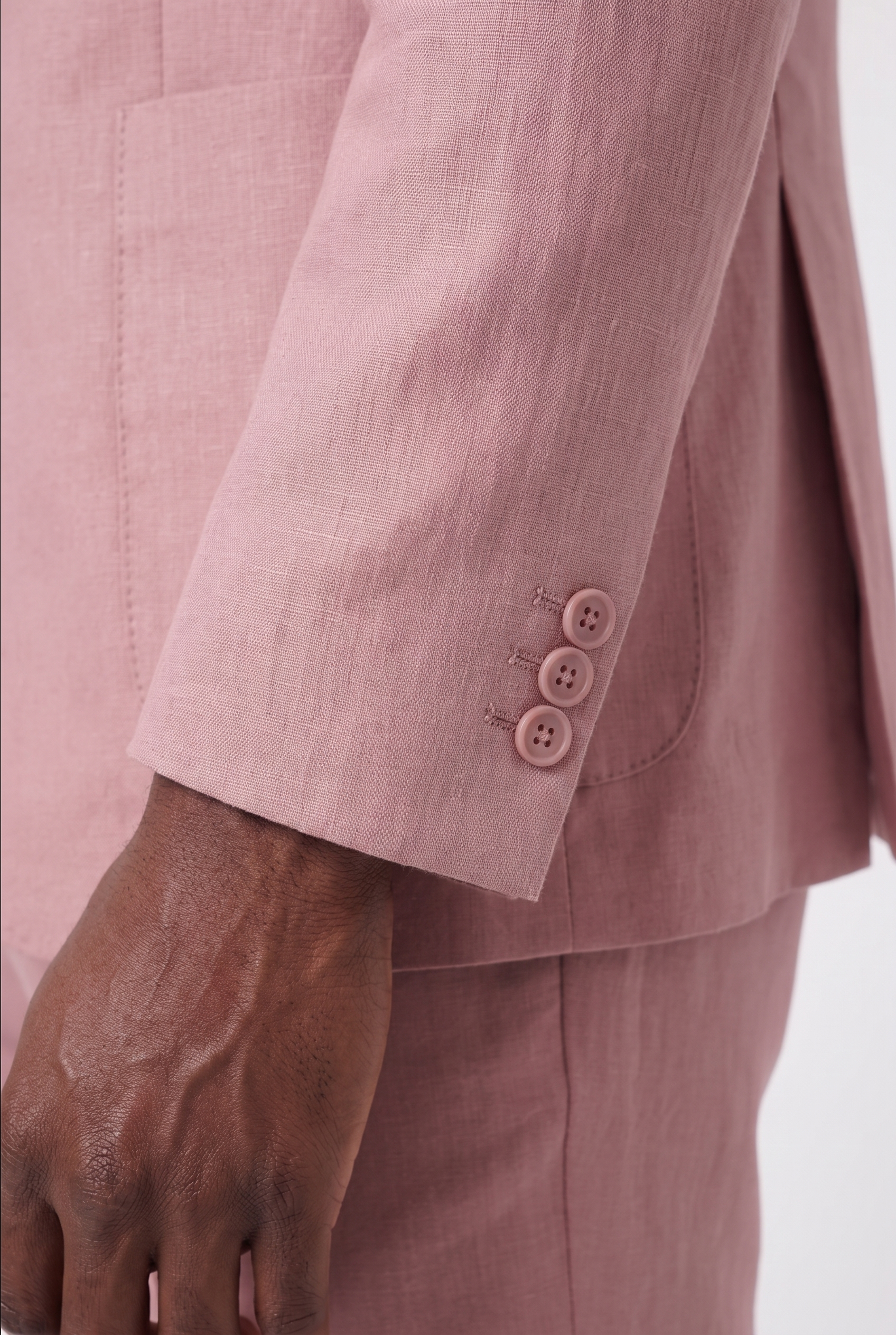 Men's Linen Tailored Blazer | Blackstone London