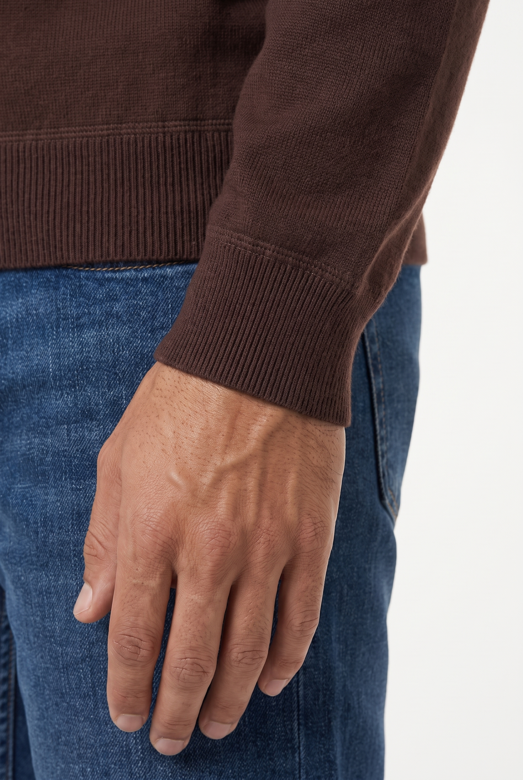 Men's Loopback Crewneck Sweatshirt | Blackstone London