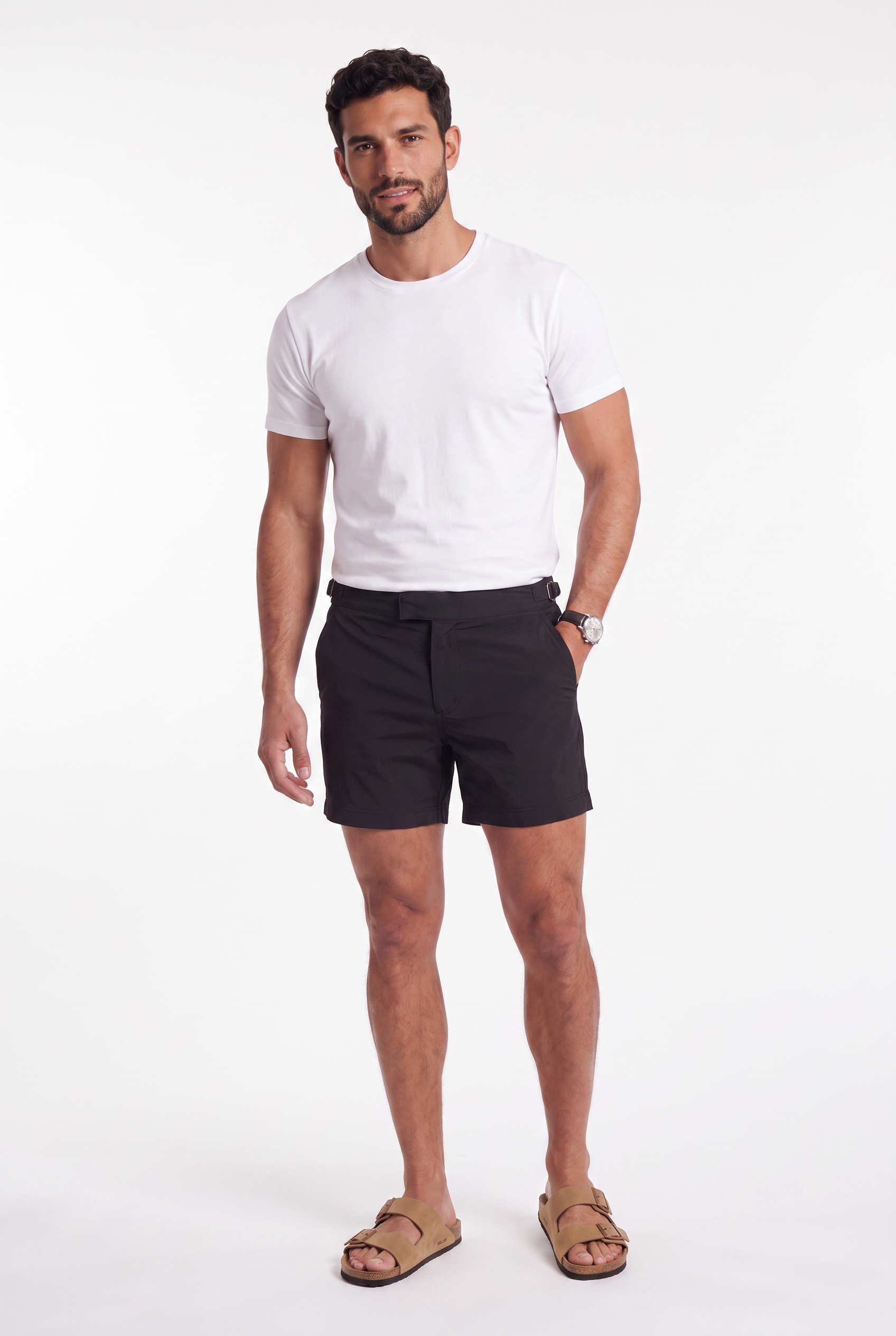 Men's Amalfi Tailored Swim Shorts | Blackstone London