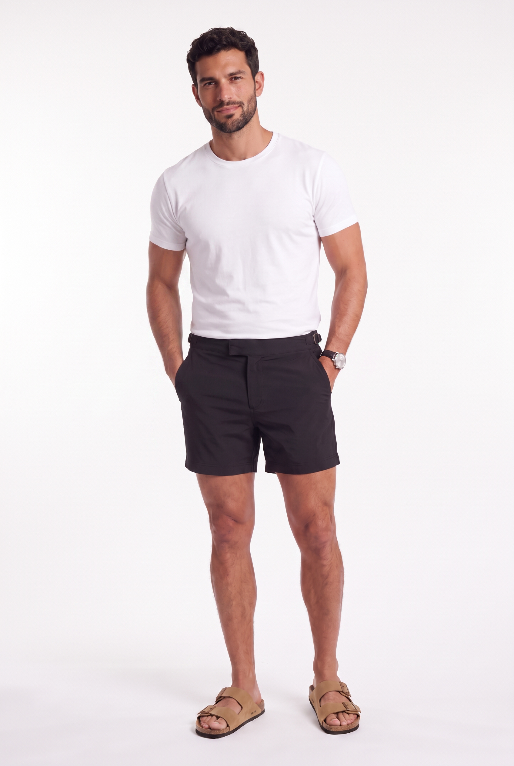 Men's Amalfi Tailored Swim Shorts | Blackstone London