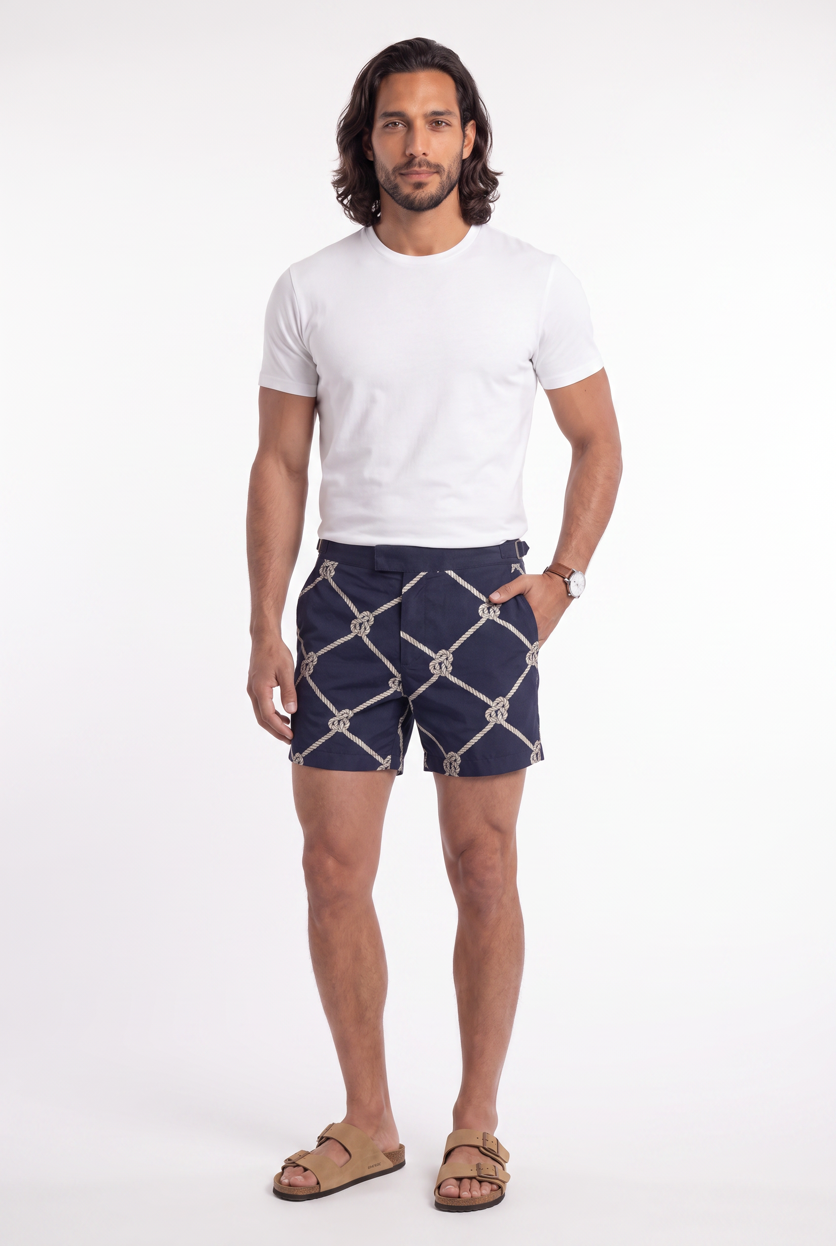Men's Amalfi Tailored Swim Shorts | Blackstone London