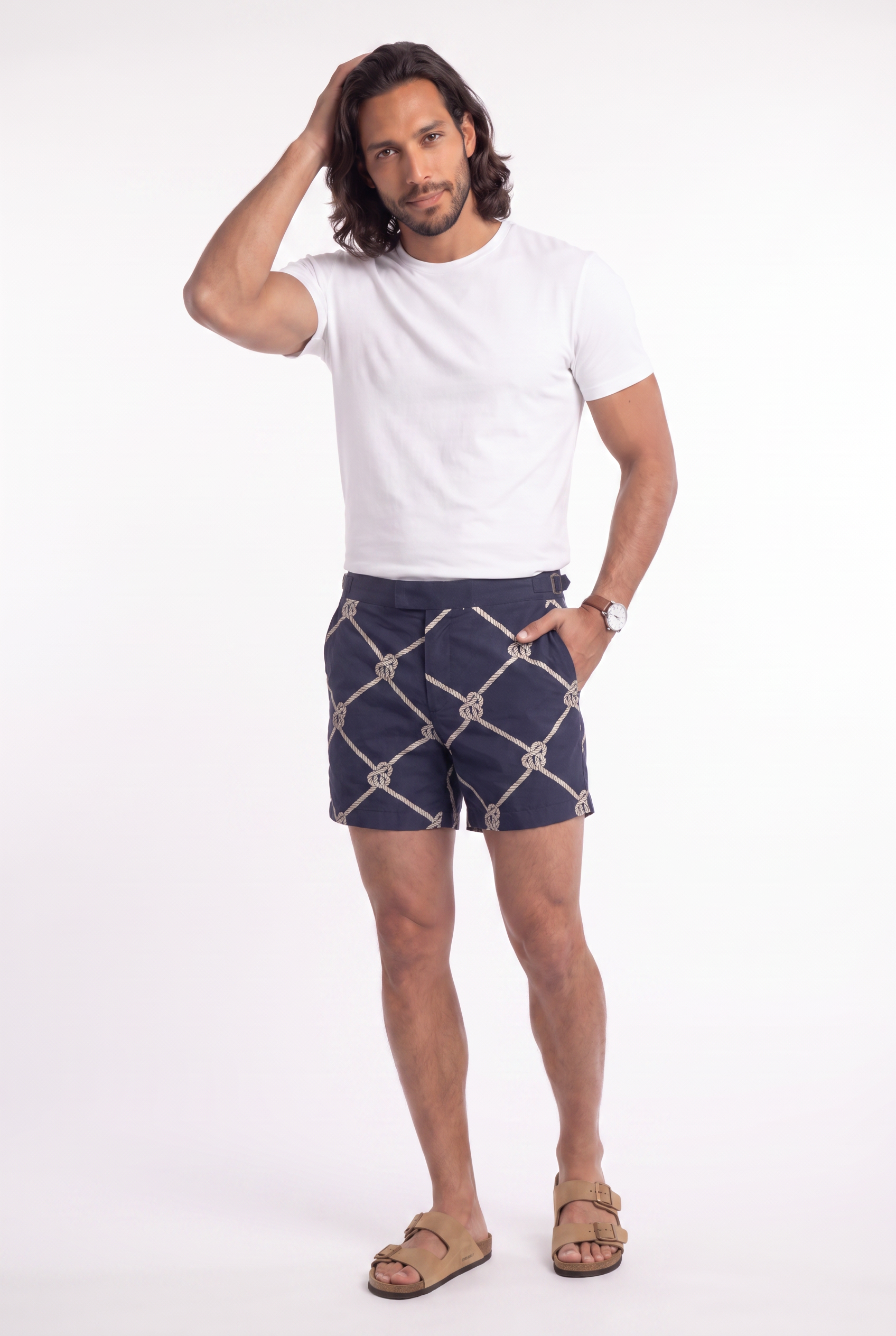 Men's Amalfi Tailored Swim Shorts | Blackstone London
