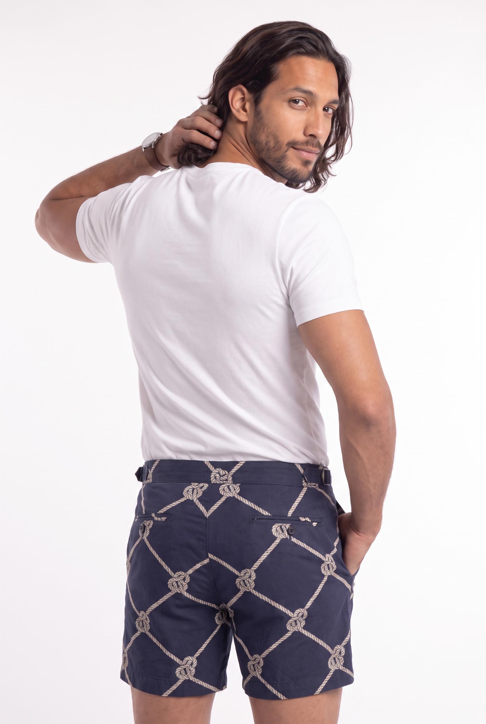 Men's Amalfi Tailored Swim Shorts | Blackstone London