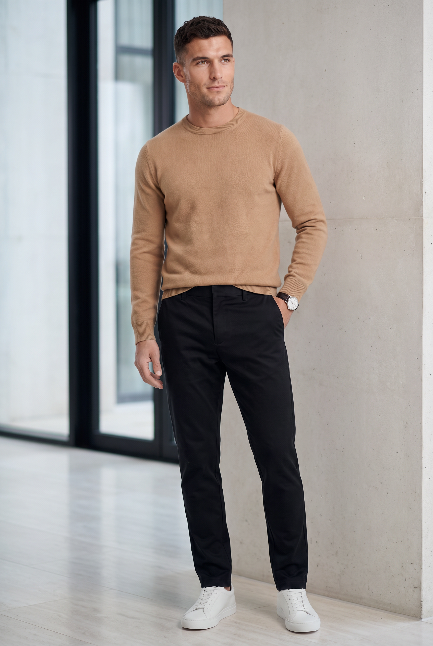 Men's Slim Fit Chino Trousers | Blackstone London