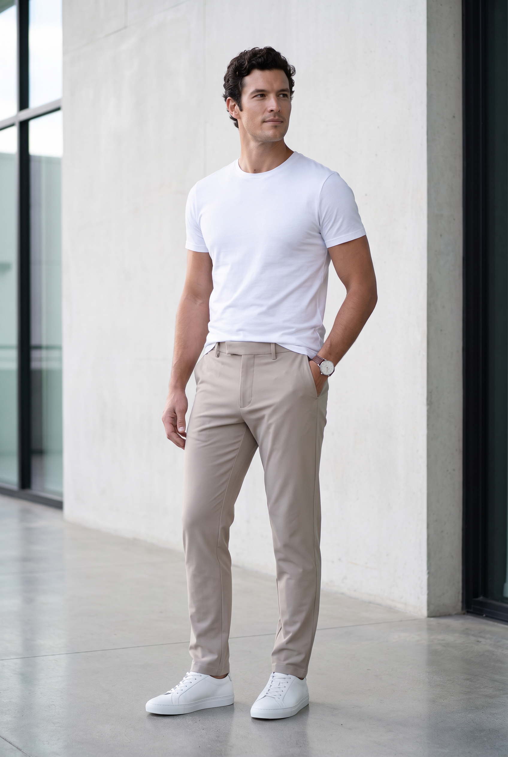 Men's Slim Fit Chino Trousers | Blackstone London