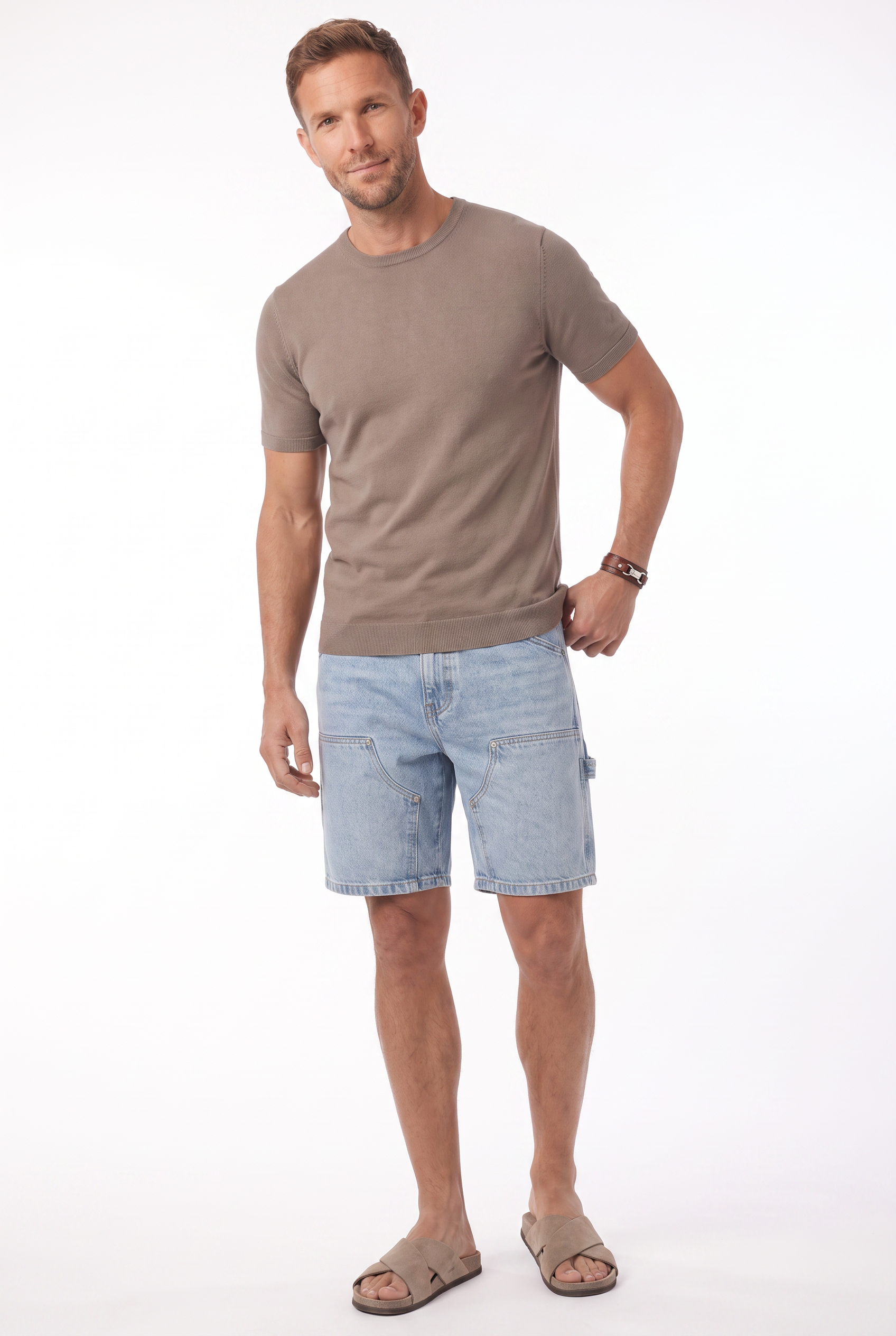 Men's Carpenter Denim Shorts | Blackstone London