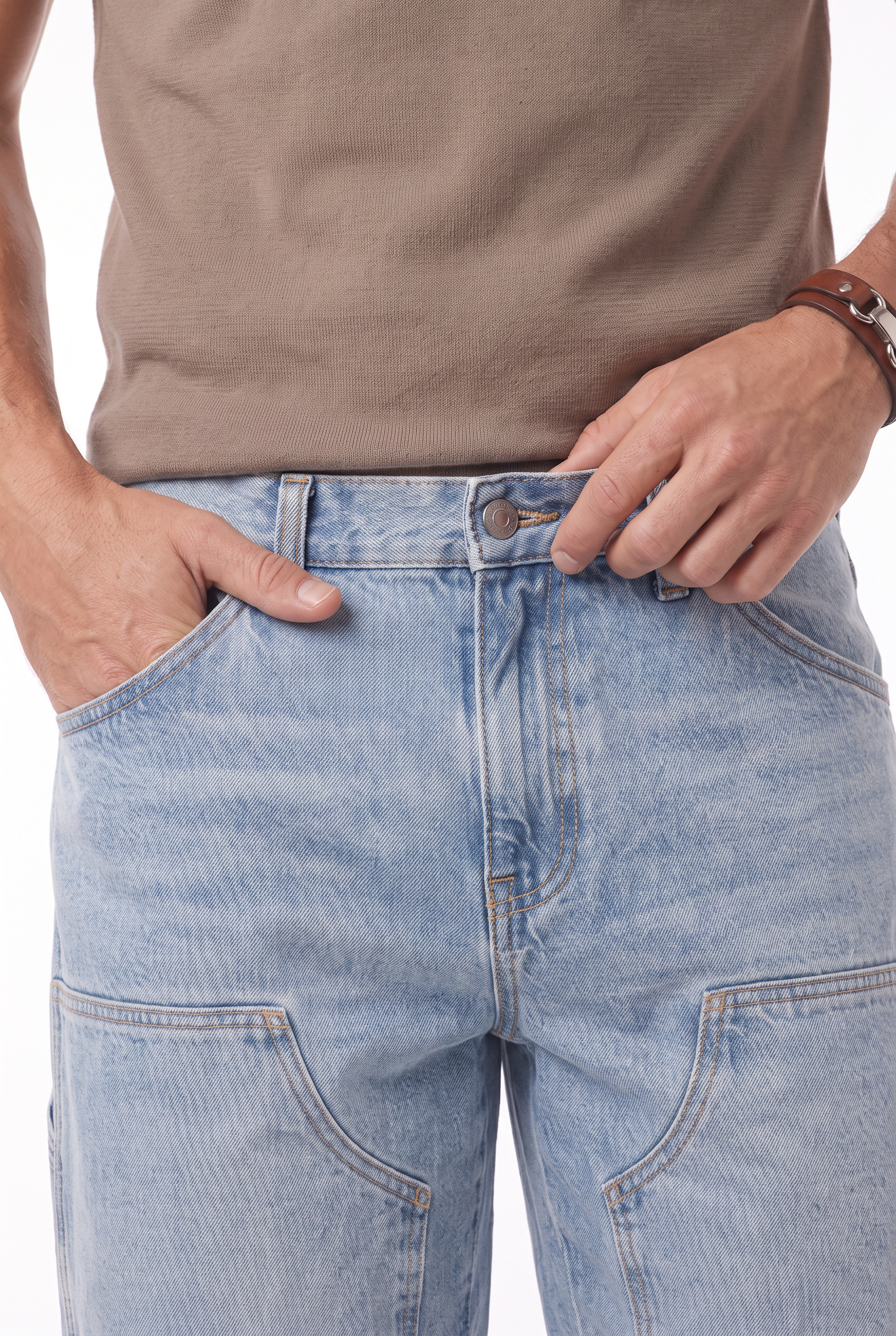 Men's Carpenter Denim Shorts | Blackstone London