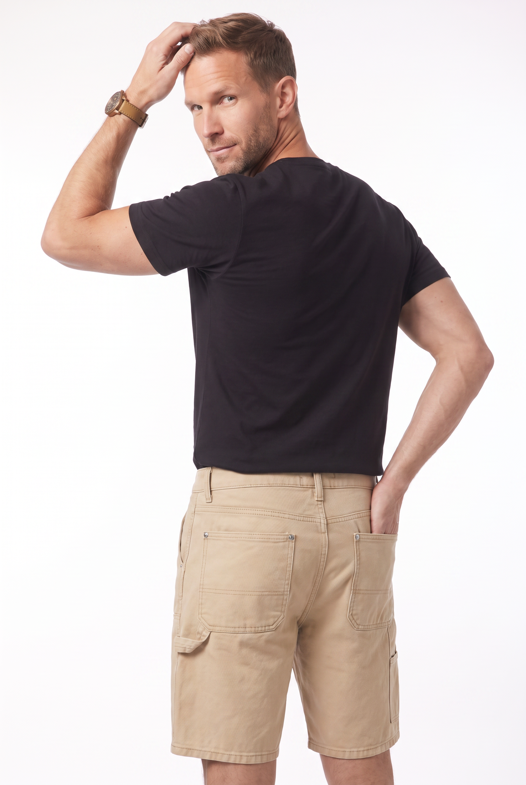 Men's Carpenter Denim Shorts | Blackstone London