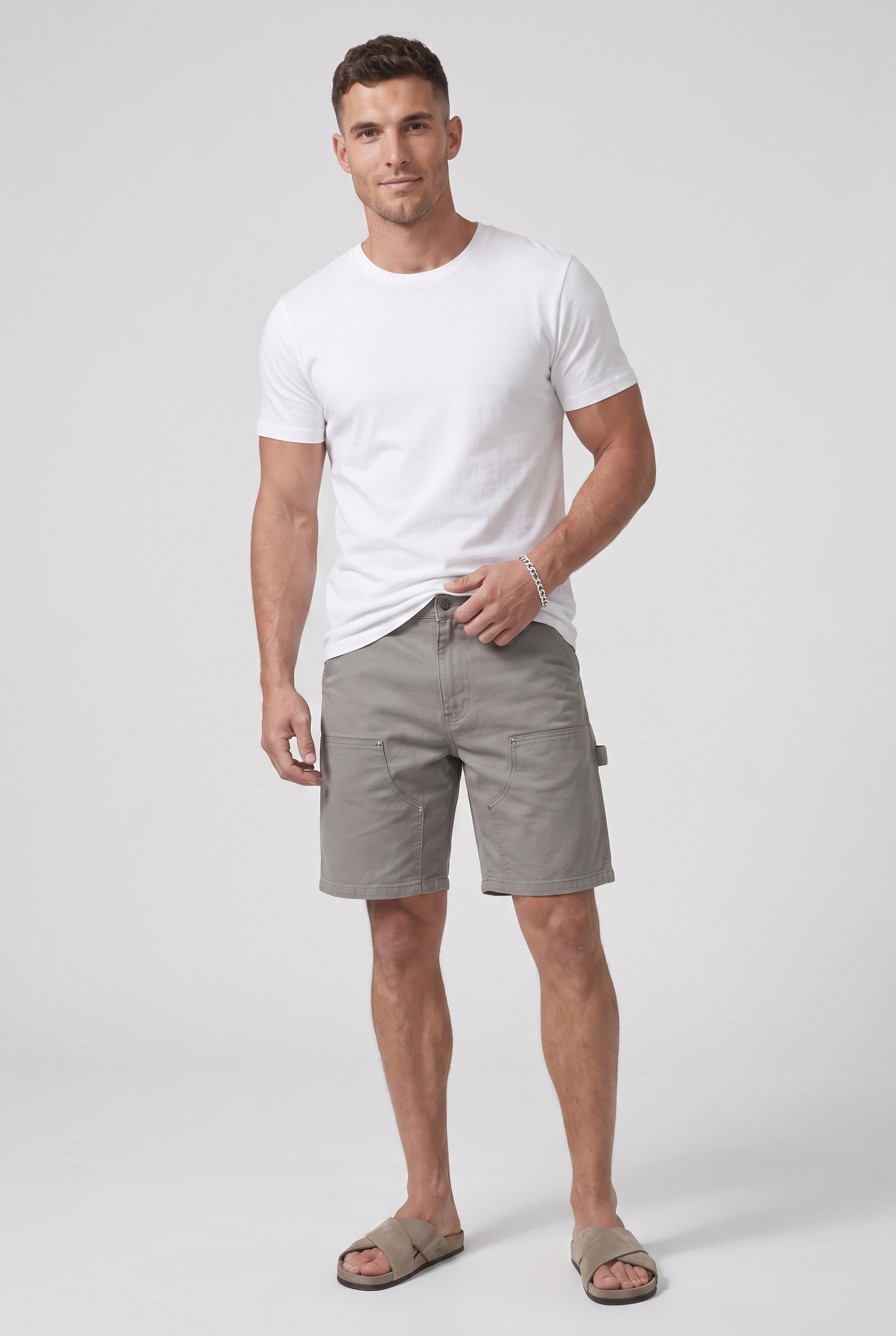 Men's Carpenter Denim Shorts | Blackstone London
