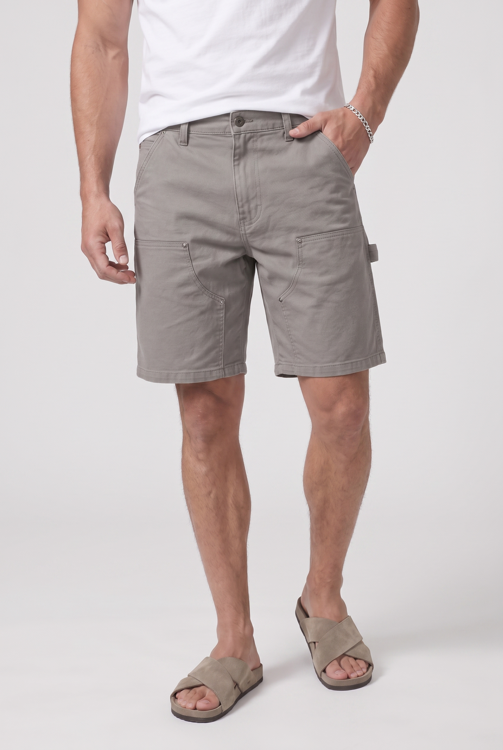 Men's Carpenter Denim Shorts | Blackstone London