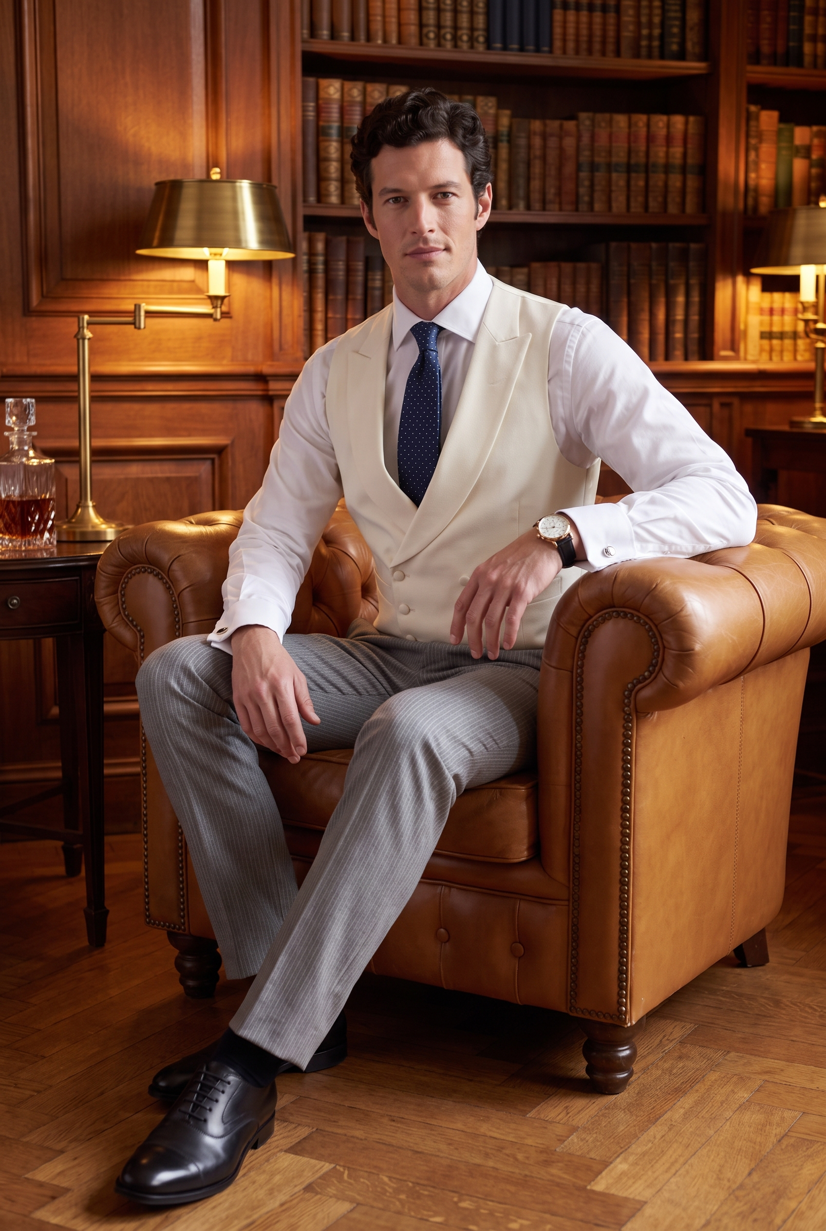 Men's Single Breasted Morning Waistcoat | Blackstone London