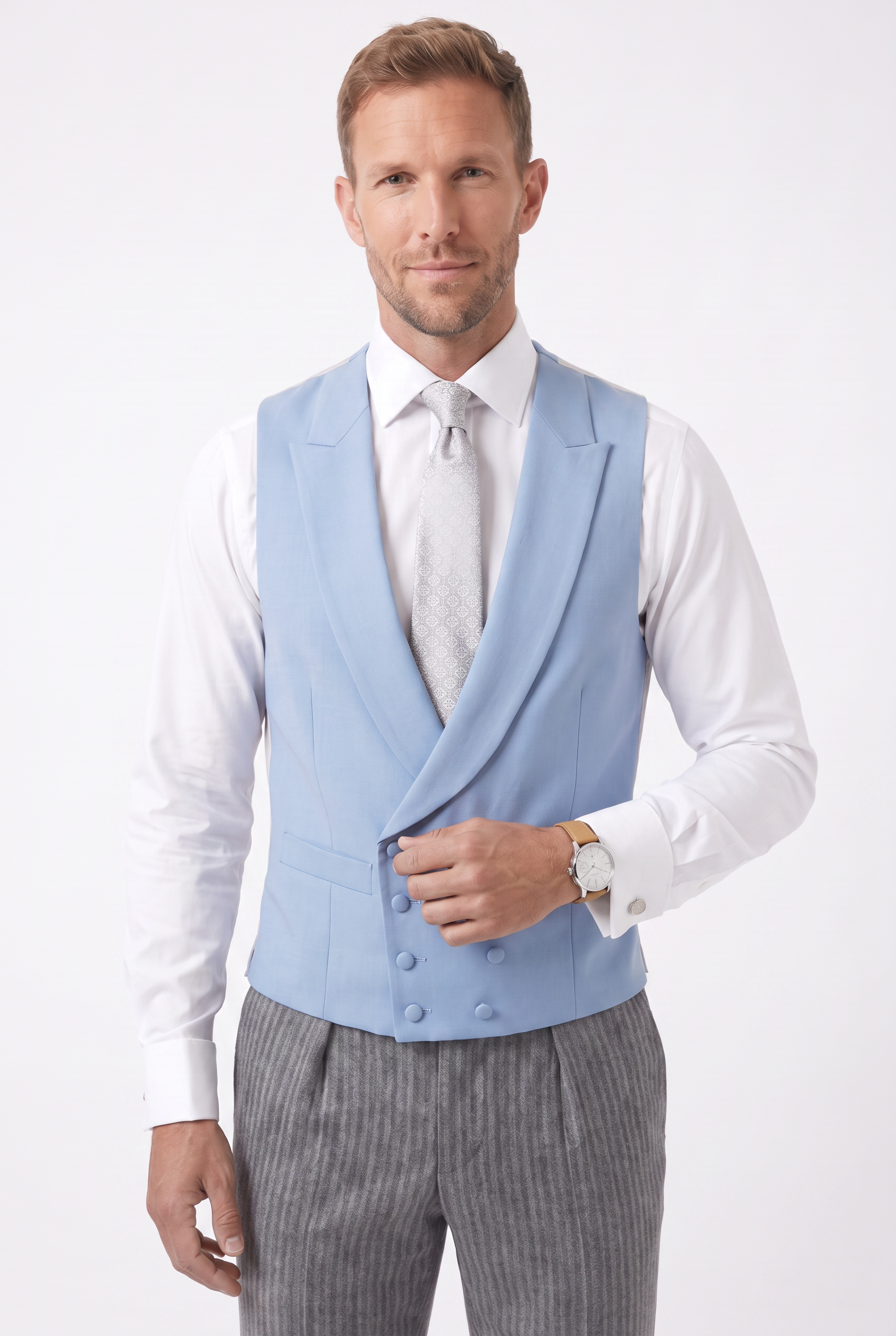 Men's Single Breasted Morning Waistcoat | Blackstone London