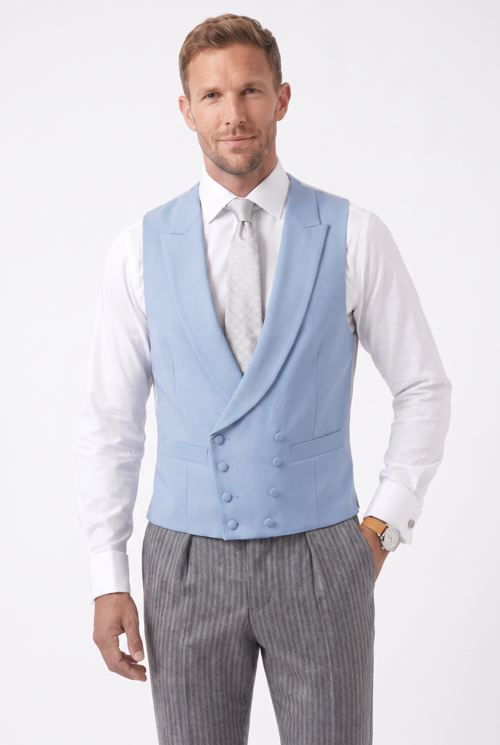 Men's Single Breasted Morning Waistcoat | Blackstone London