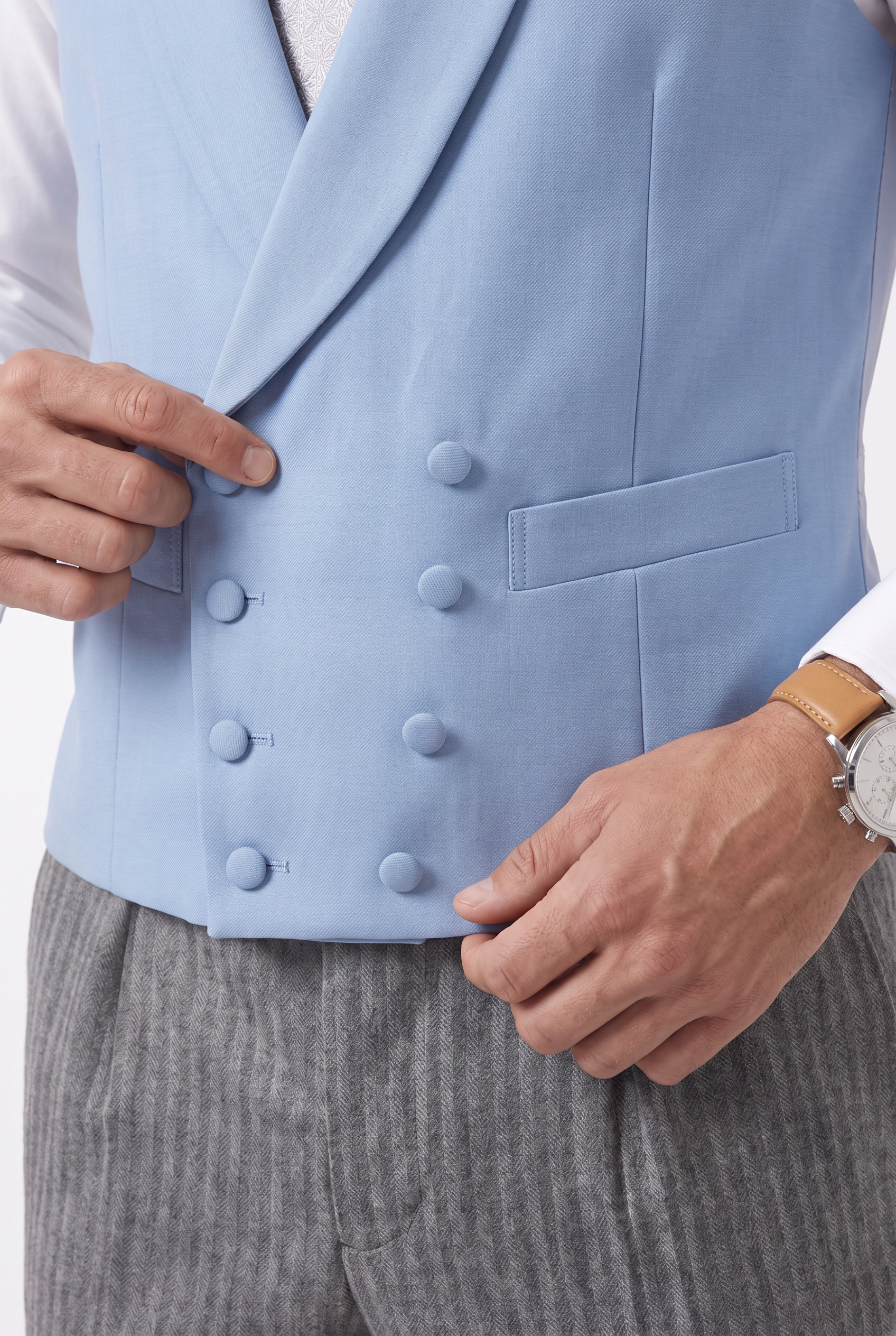 Men's Single Breasted Morning Waistcoat | Blackstone London