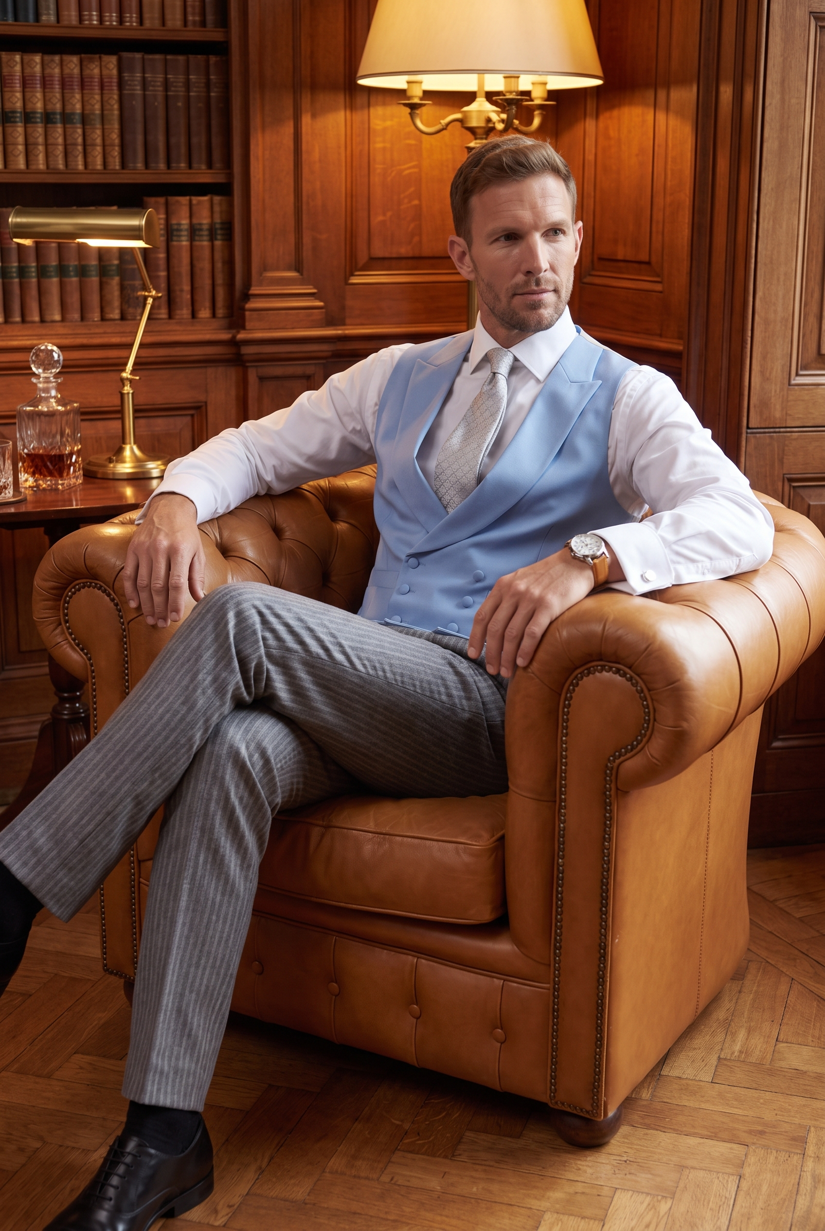 Men's Single Breasted Morning Waistcoat | Blackstone London